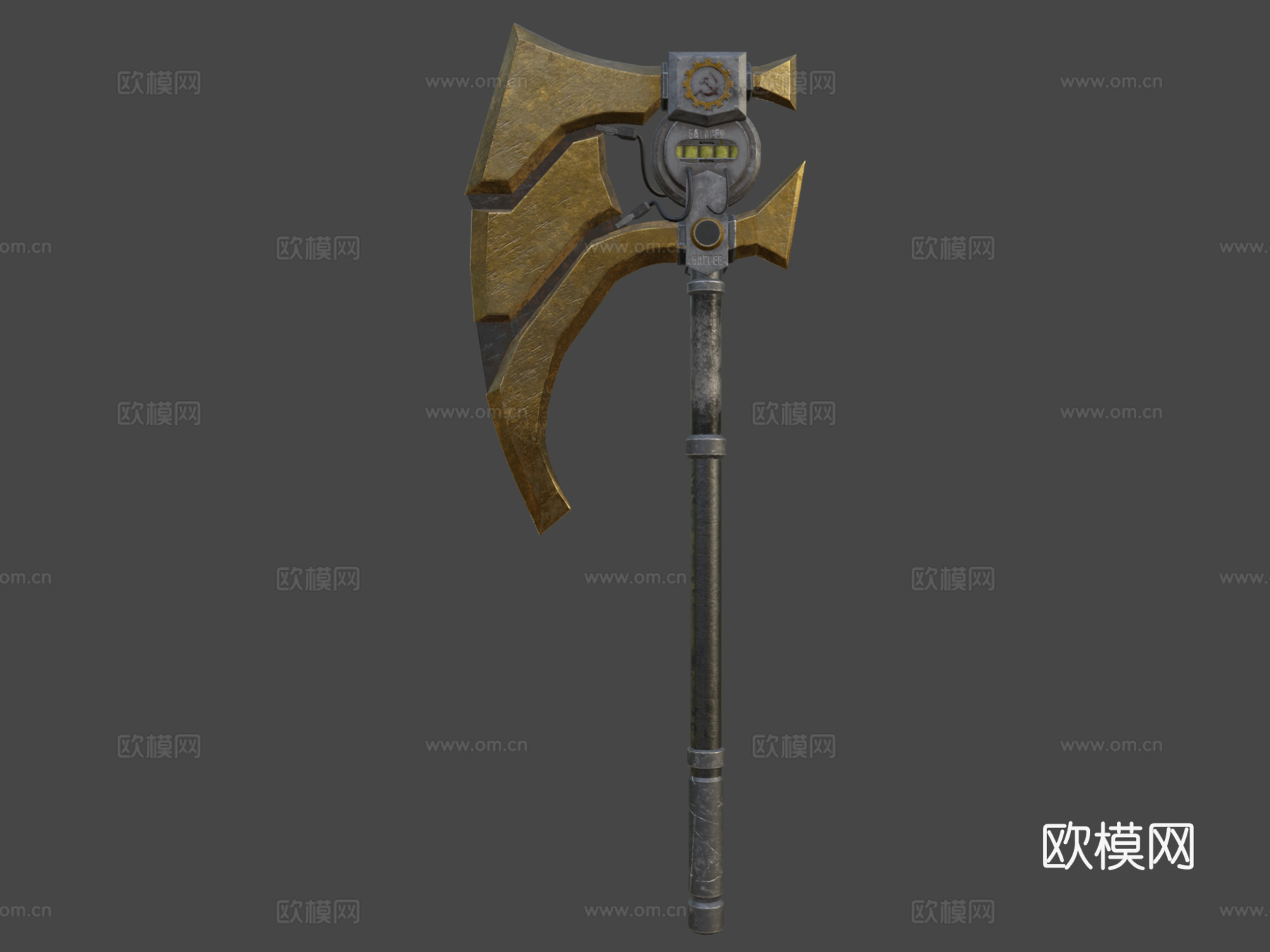斧头沃洛佳3d模型下载（渲染图8）