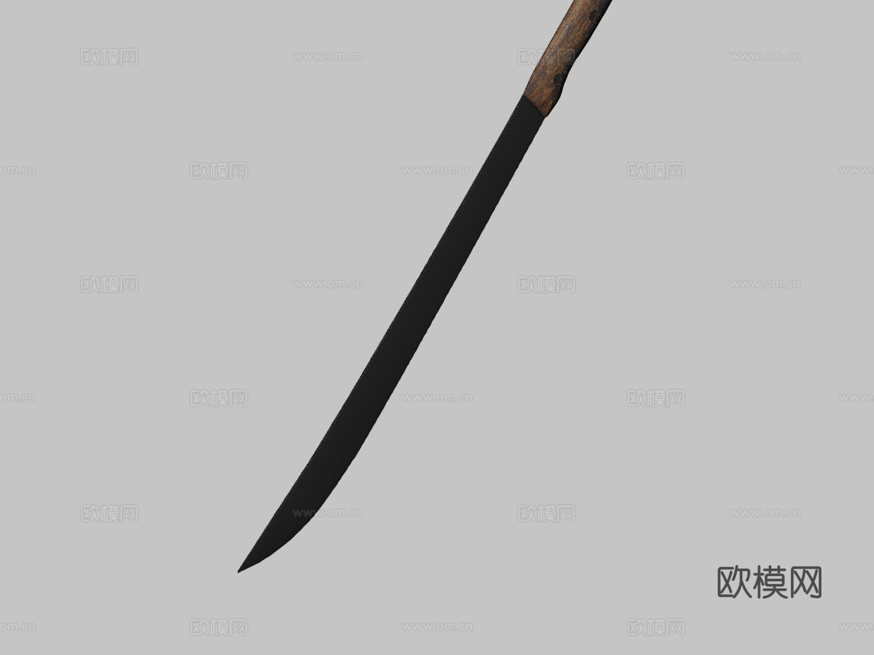 砍刀3d模型下载（渲染图2）