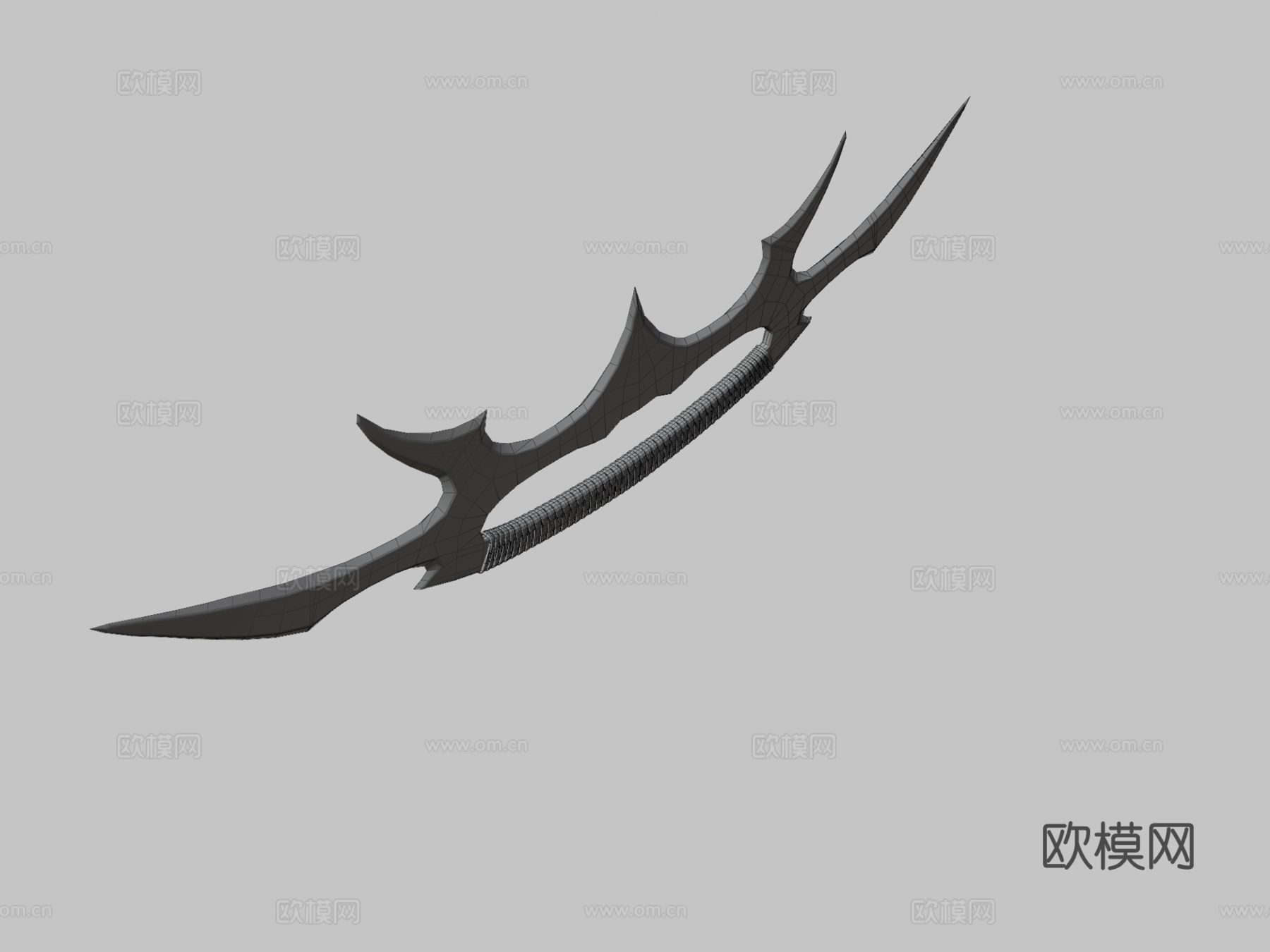 卡莱斯之剑3d模型下载（渲染图3）