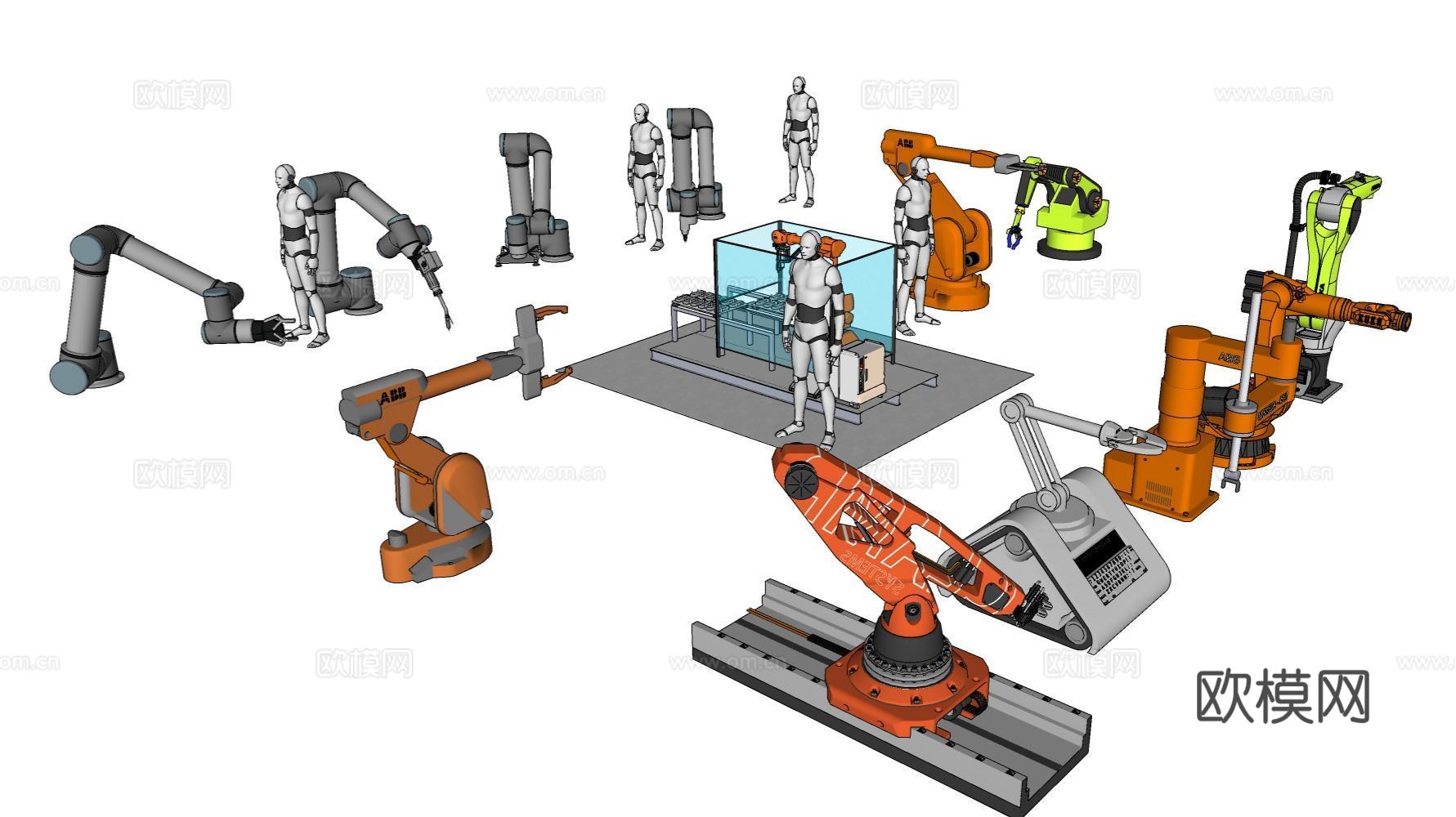 家具饰品雕塑室外小品器材设备su模型
