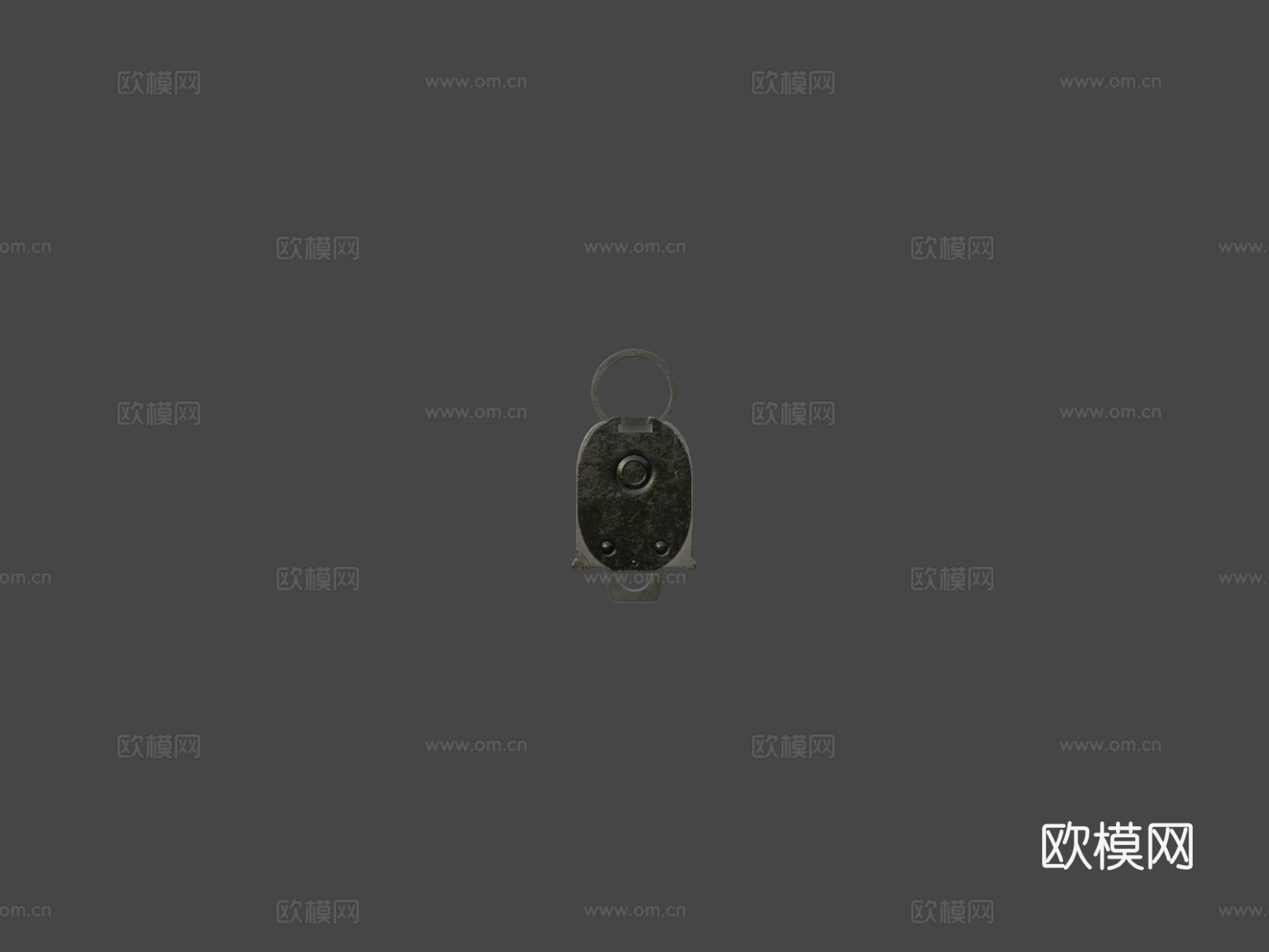 刺刀枪3d模型下载（渲染图8）