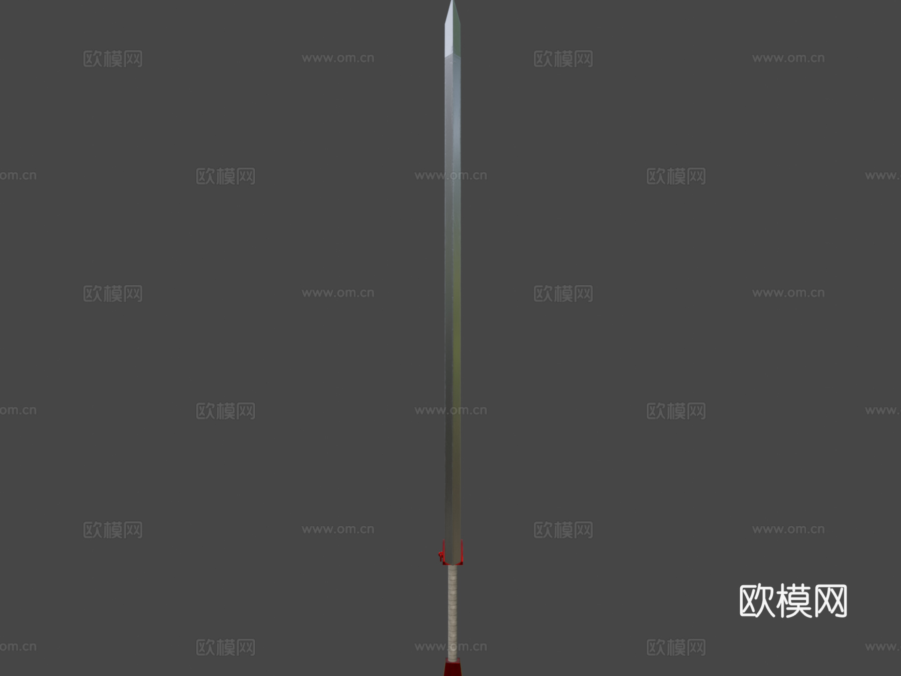 屠龙者狂战士3d模型下载（渲染图7）