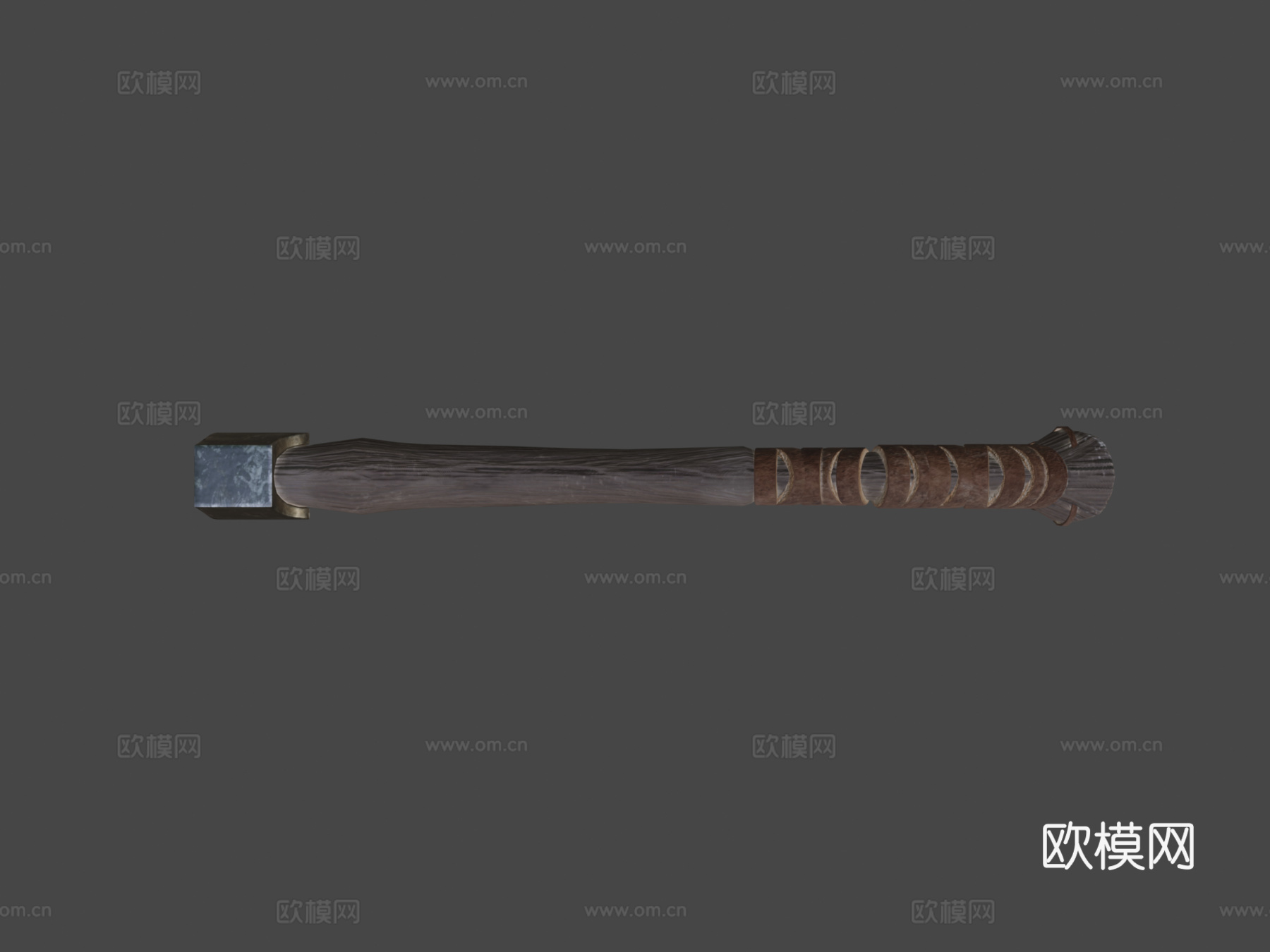 工匠手斧3d模型下载（渲染图7）