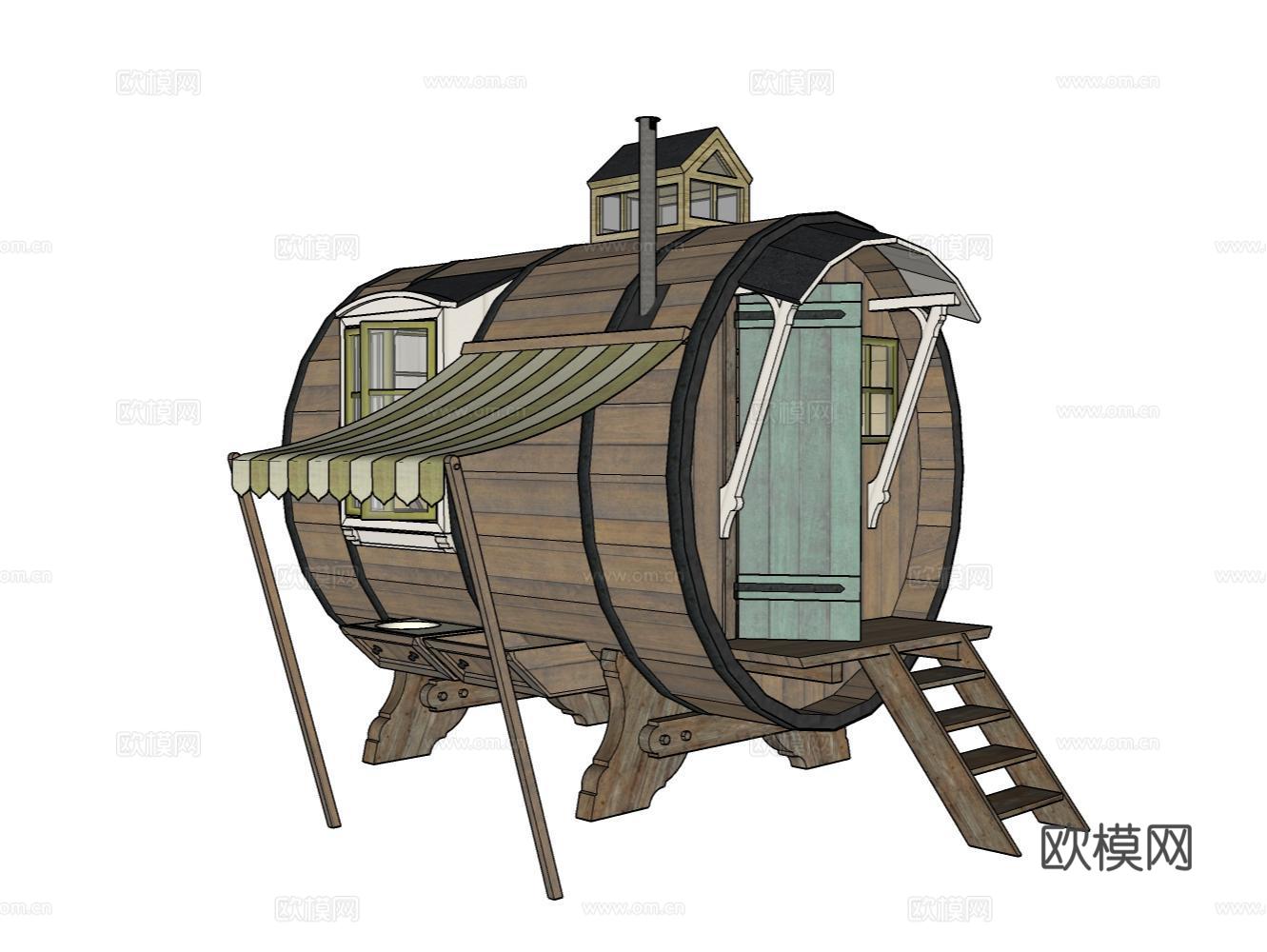 家具饰品灯具器材设备室外小品su模型