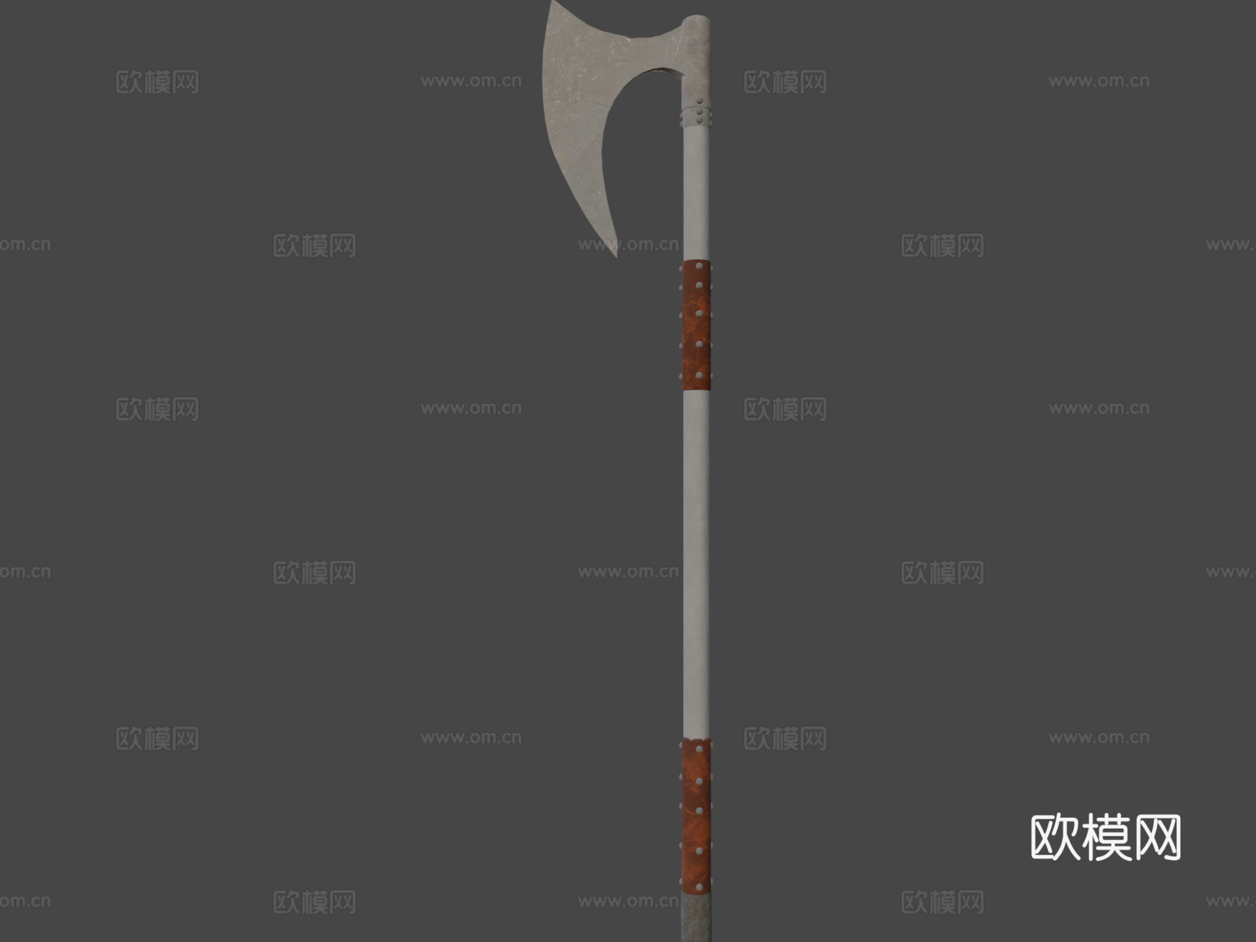 维京战斧3d模型下载（渲染图5）