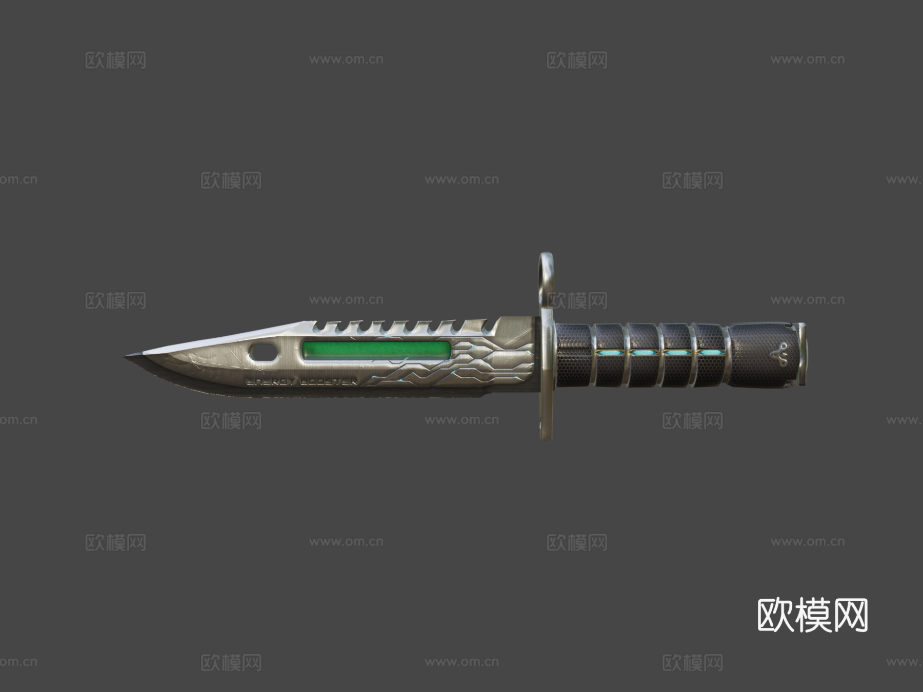 M9刺刀英勇3d模型下载（渲染图6）