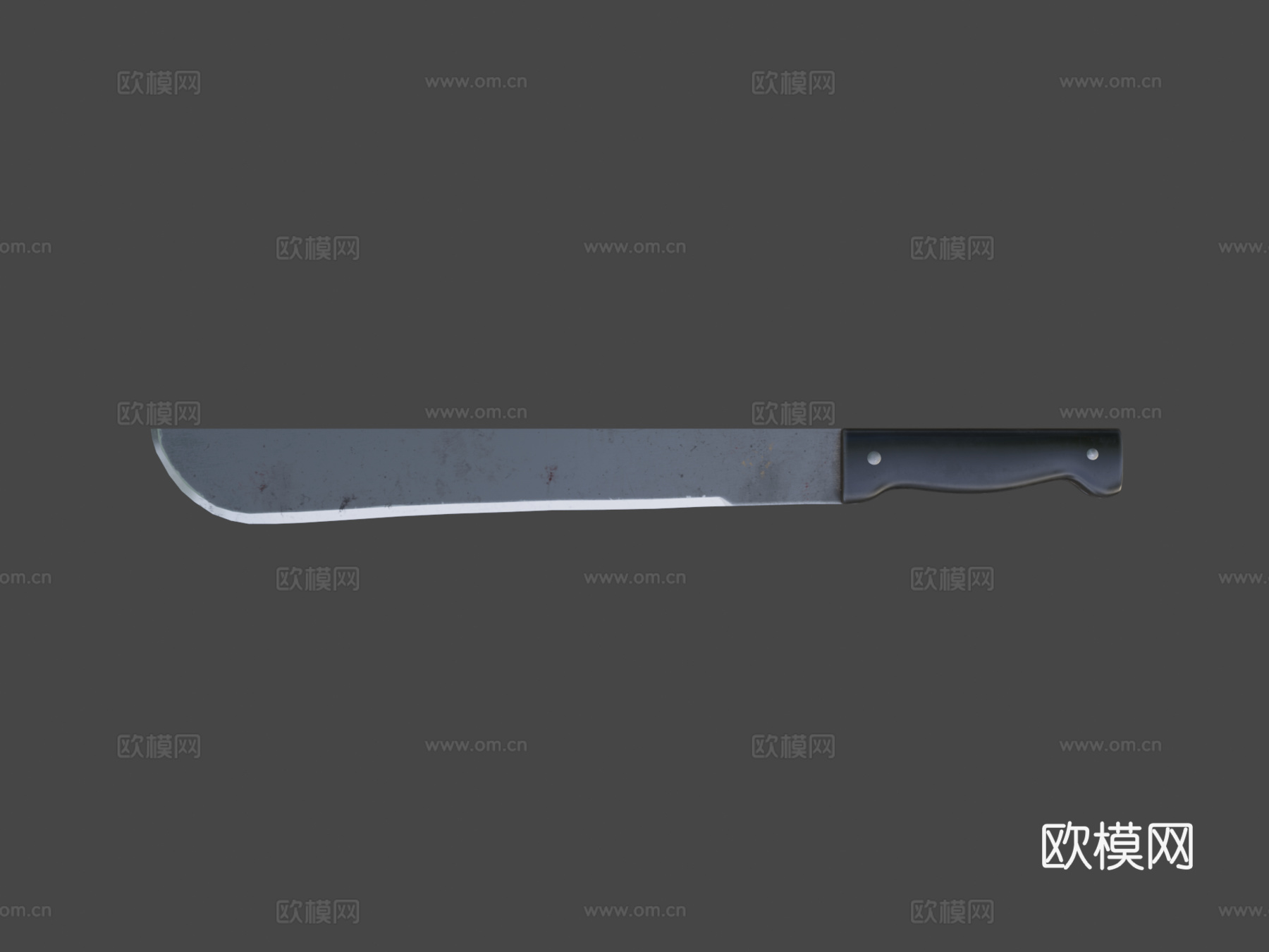 砍刀3d模型下载（渲染图6）