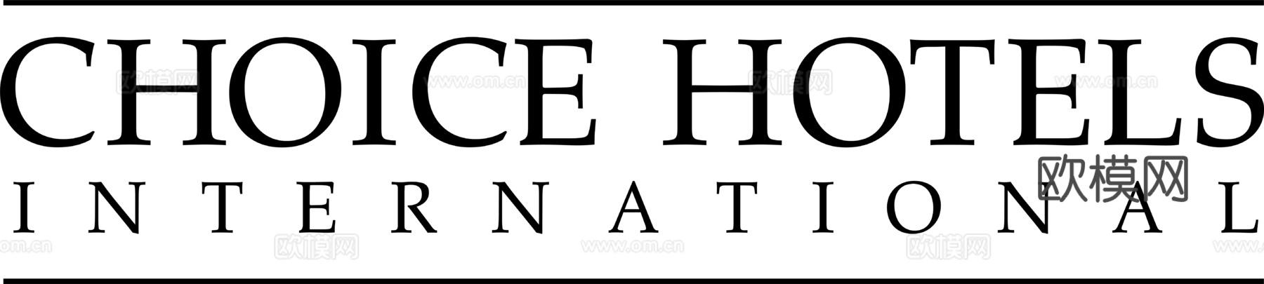 精选酒店，酒店旅馆logo