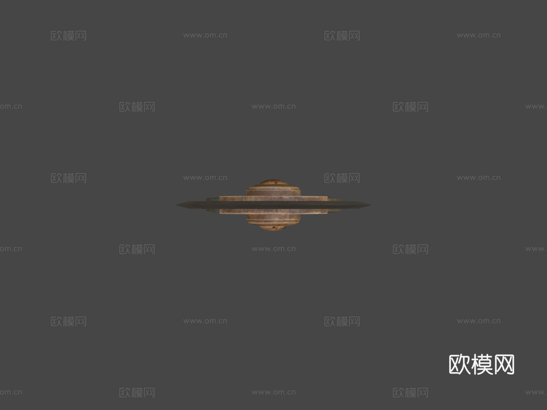 矮人战斧3d模型下载（渲染图5）