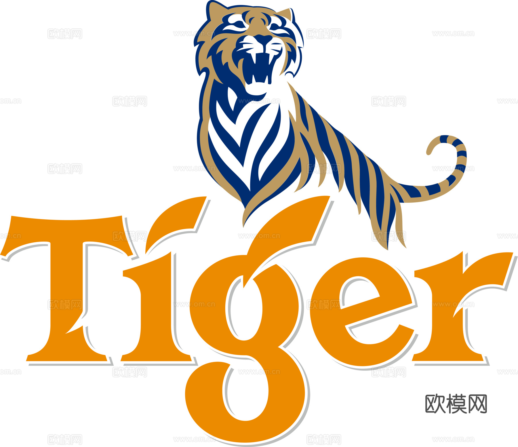 虎牌啤酒，啤酒品牌logo