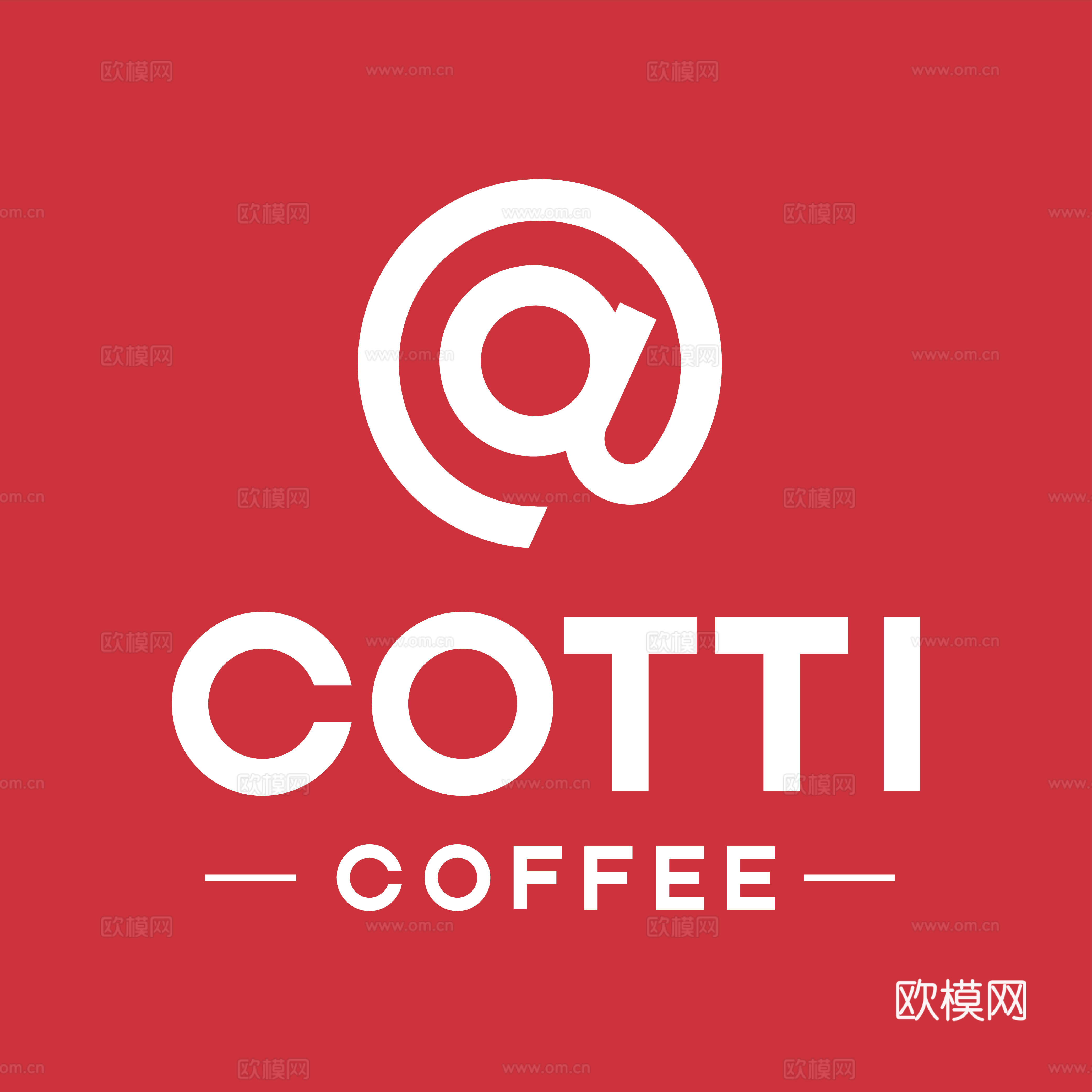 库迪咖啡，咖啡店logo，商标logo15