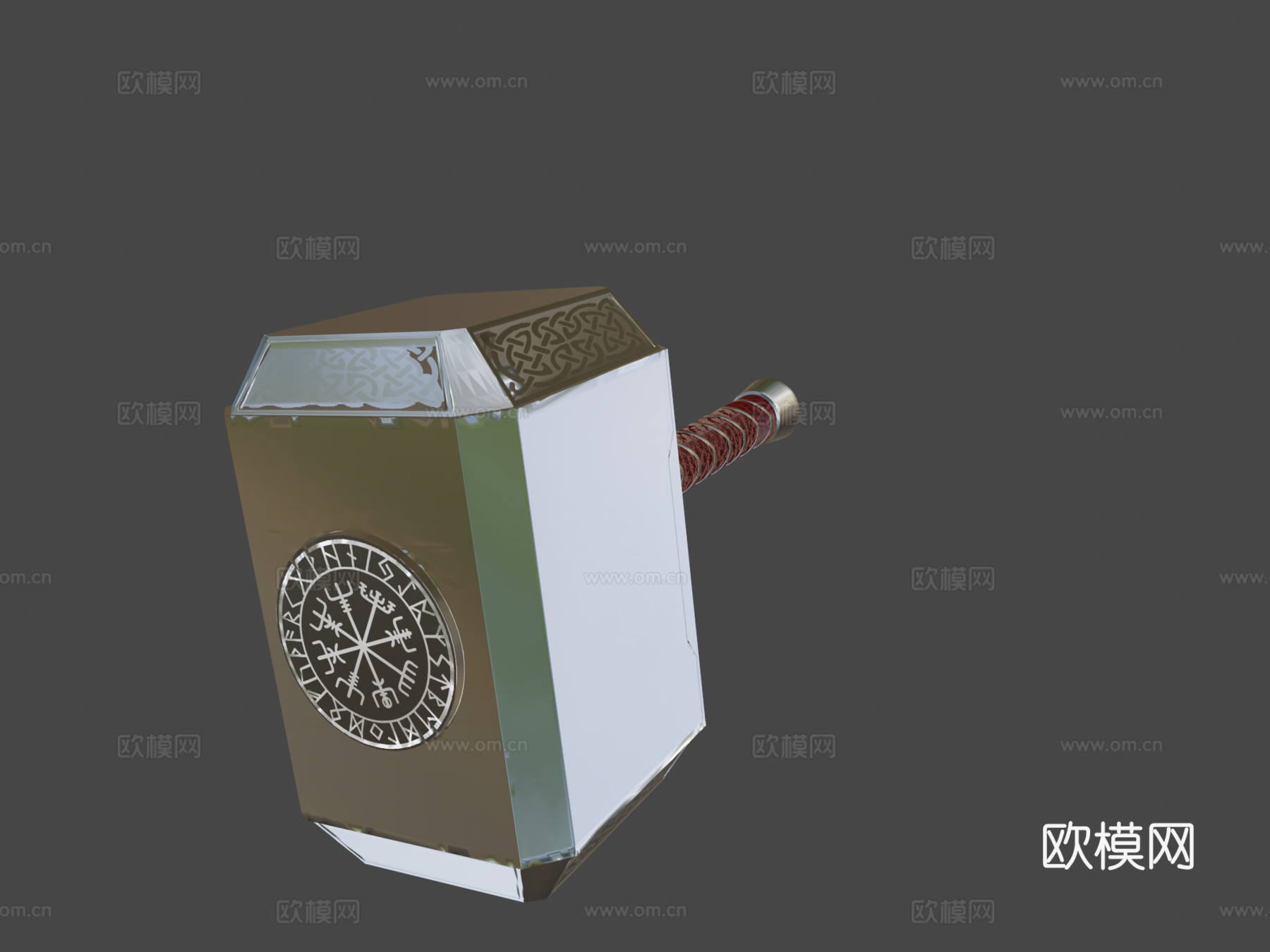 雷神之锤3d模型下载（渲染图7）