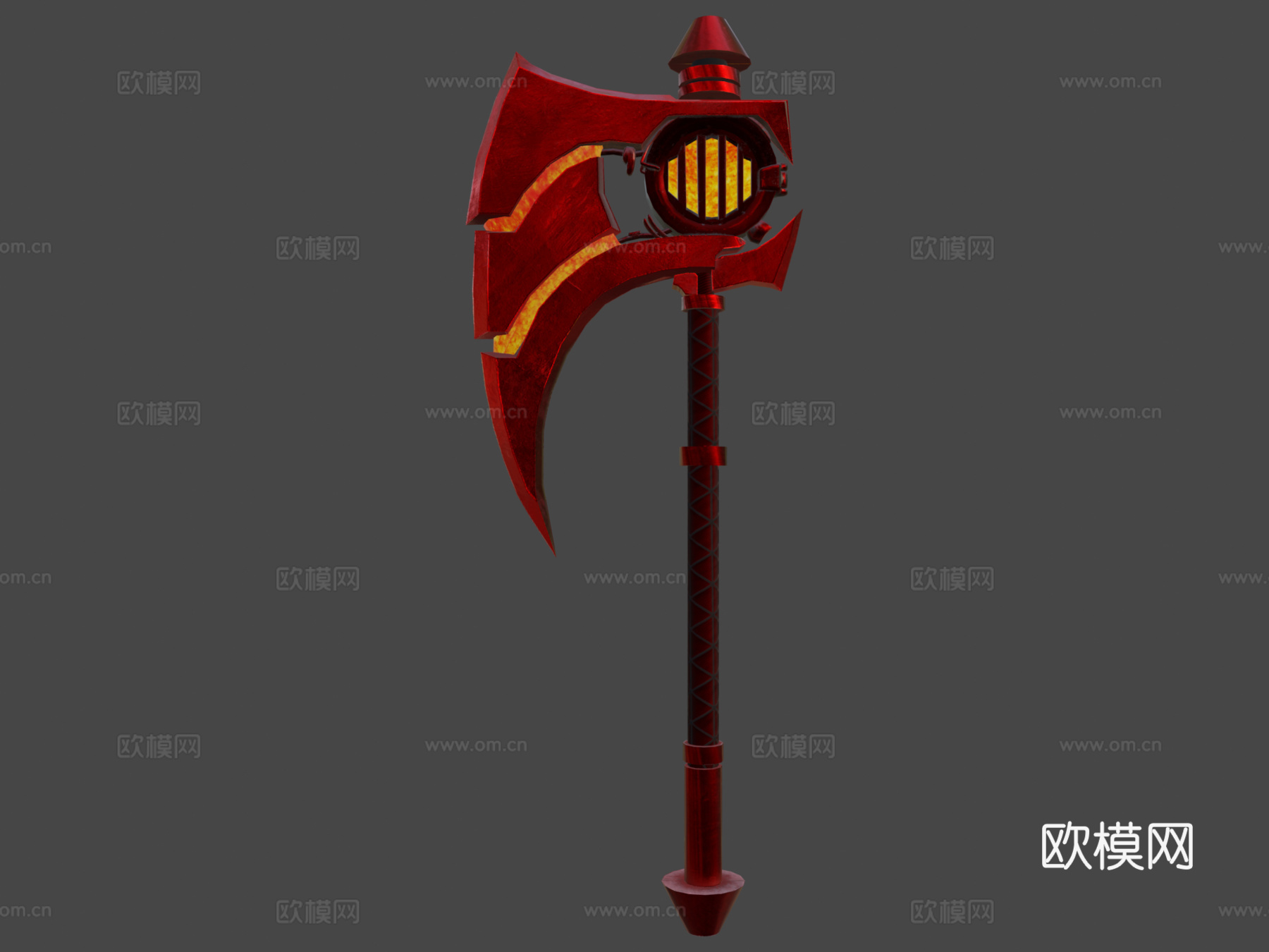 战斧3d模型下载（渲染图6）