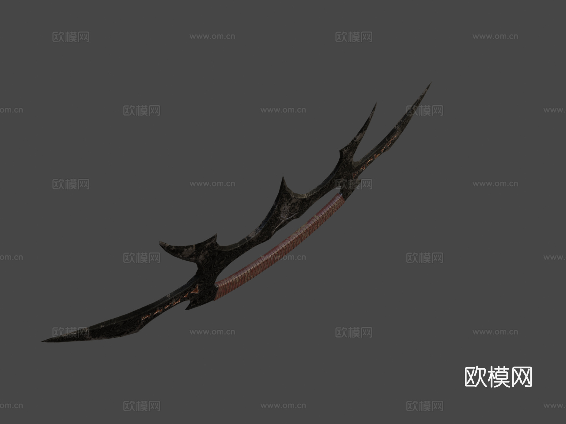 卡莱斯之剑3d模型下载（渲染图7）