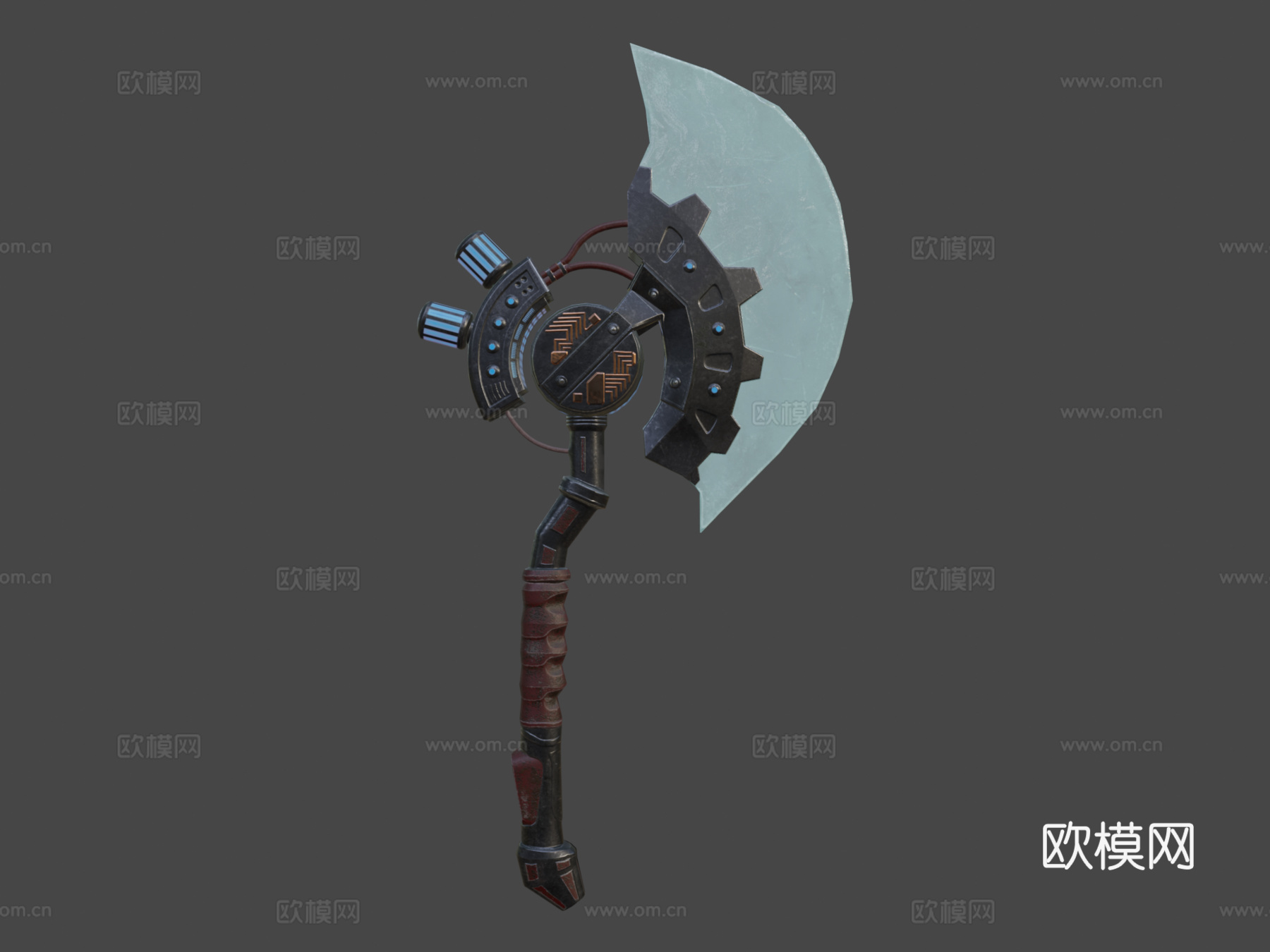 冰战斧3d模型下载（渲染图6）