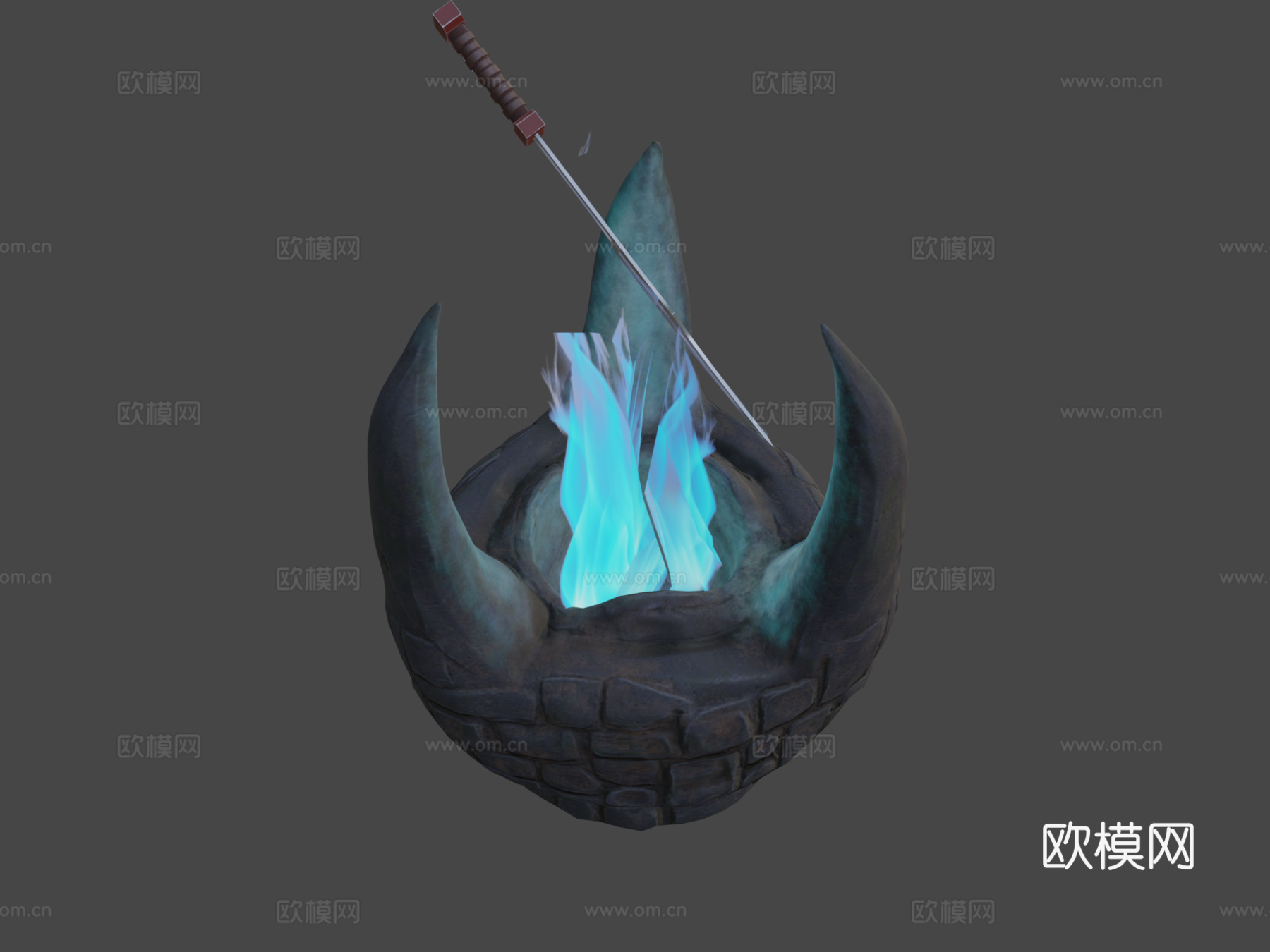 剑塔3d模型下载（渲染图7）