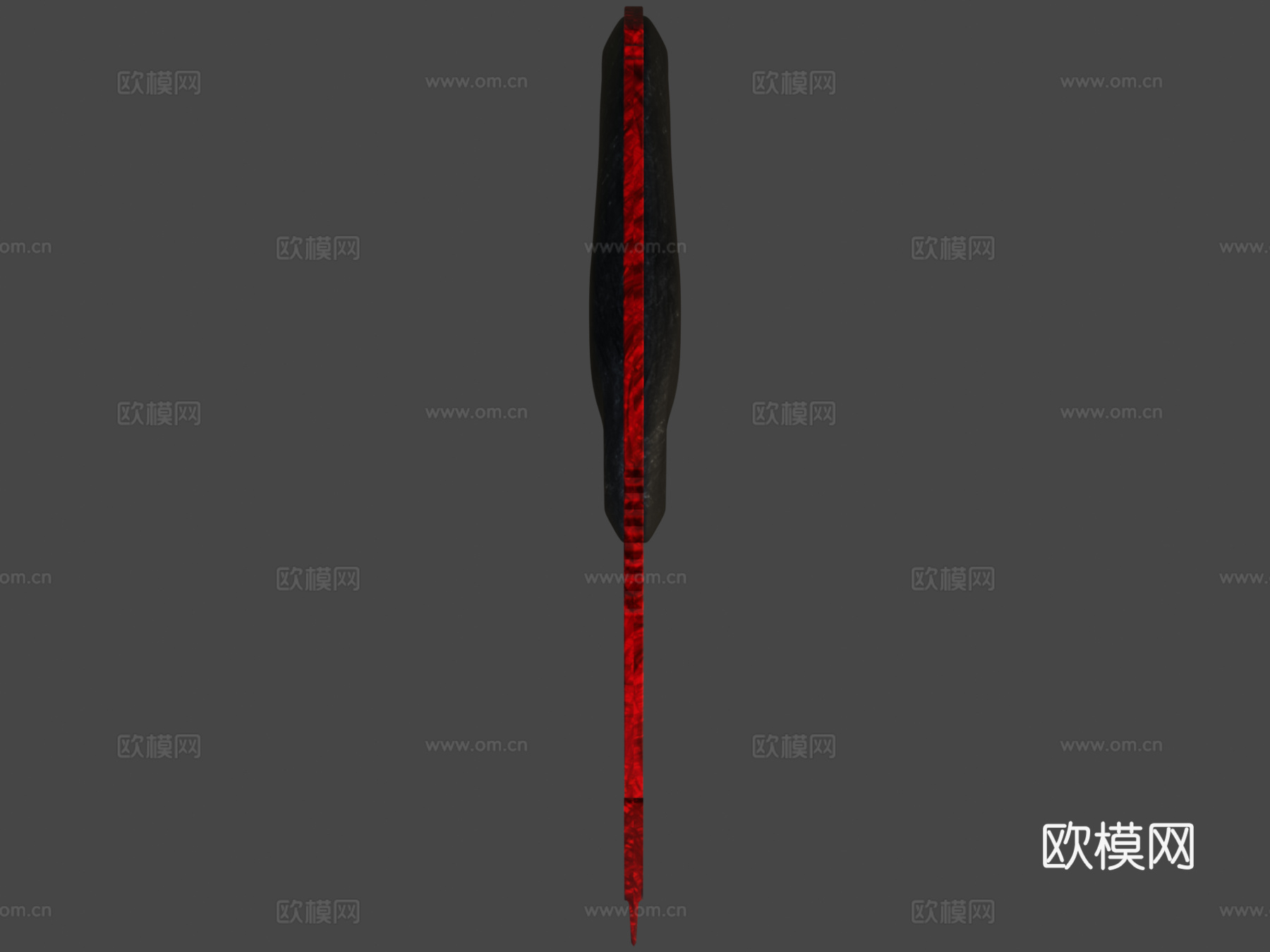 肠刀红宝石3d模型下载（渲染图7）