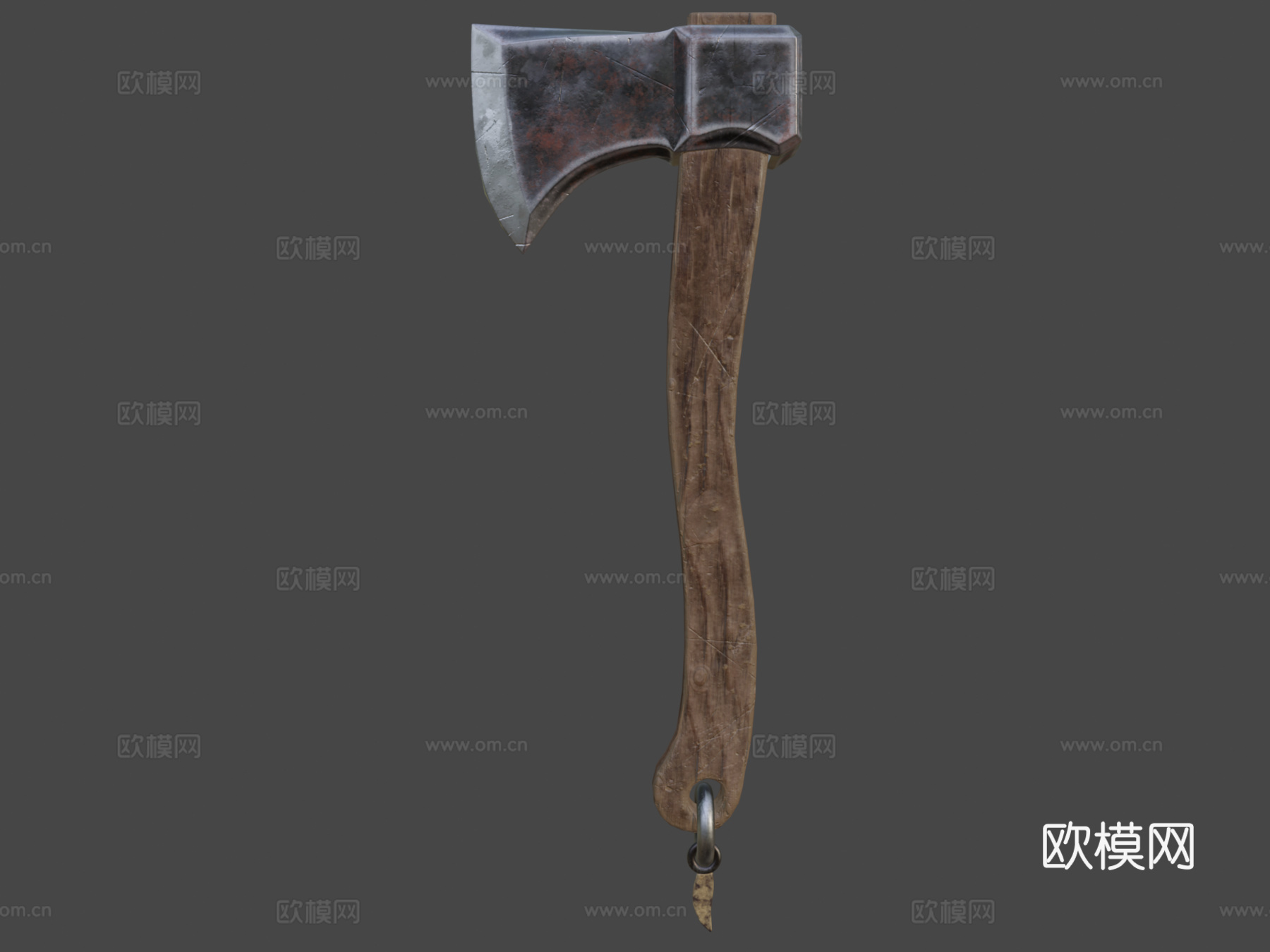 简易斧3d模型下载（渲染图5）