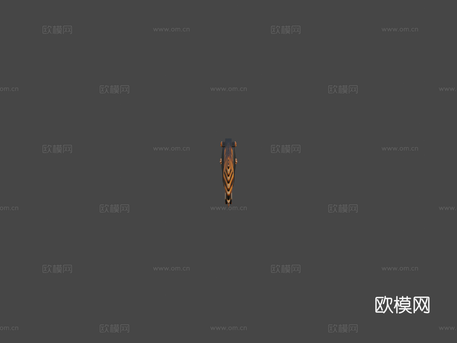 猎人刀擦伤橙3d模型下载（渲染图5）