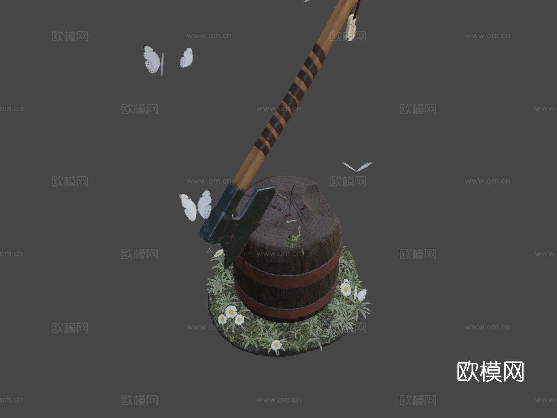 刽子手之斧3d模型3d模型下载（渲染图5）