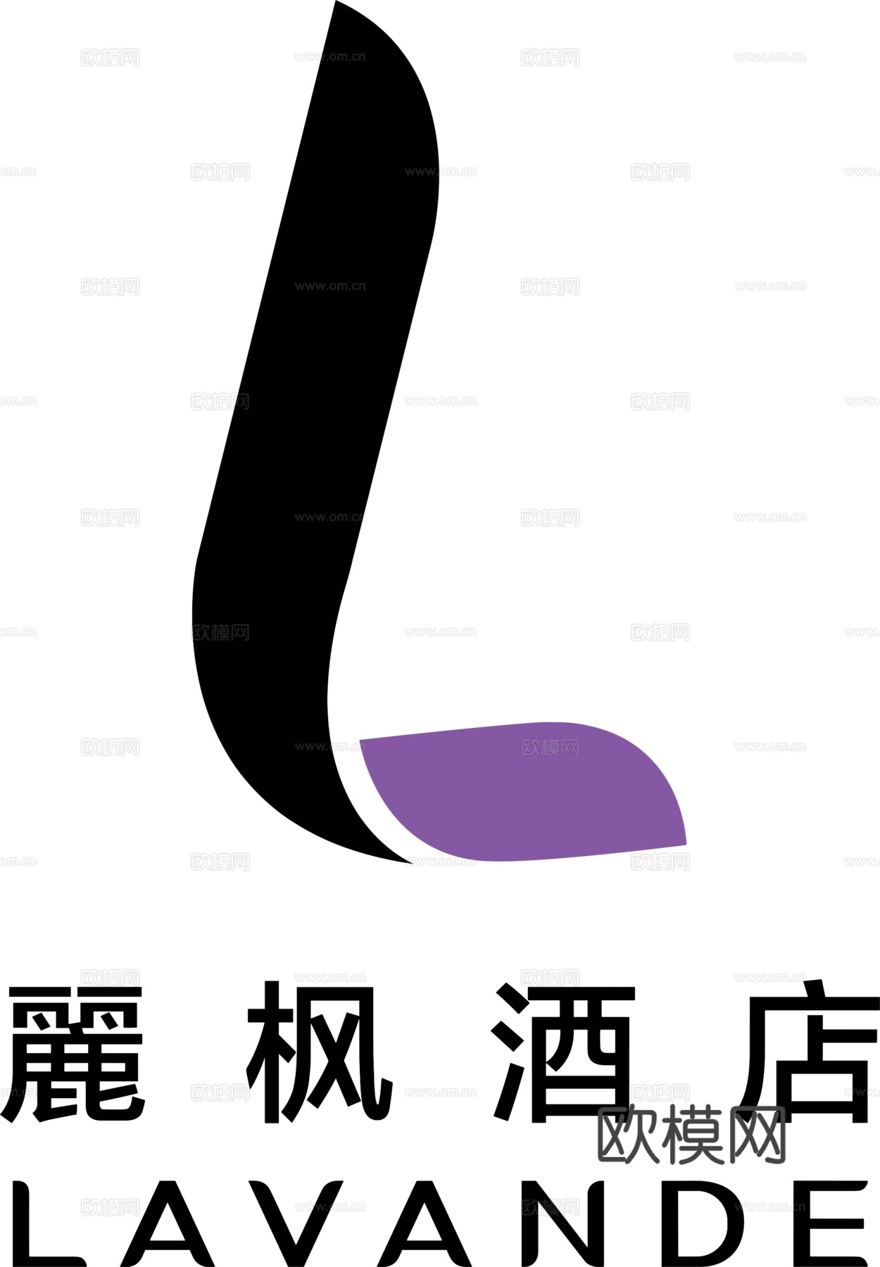 麗枫酒店2，酒店旅馆logo