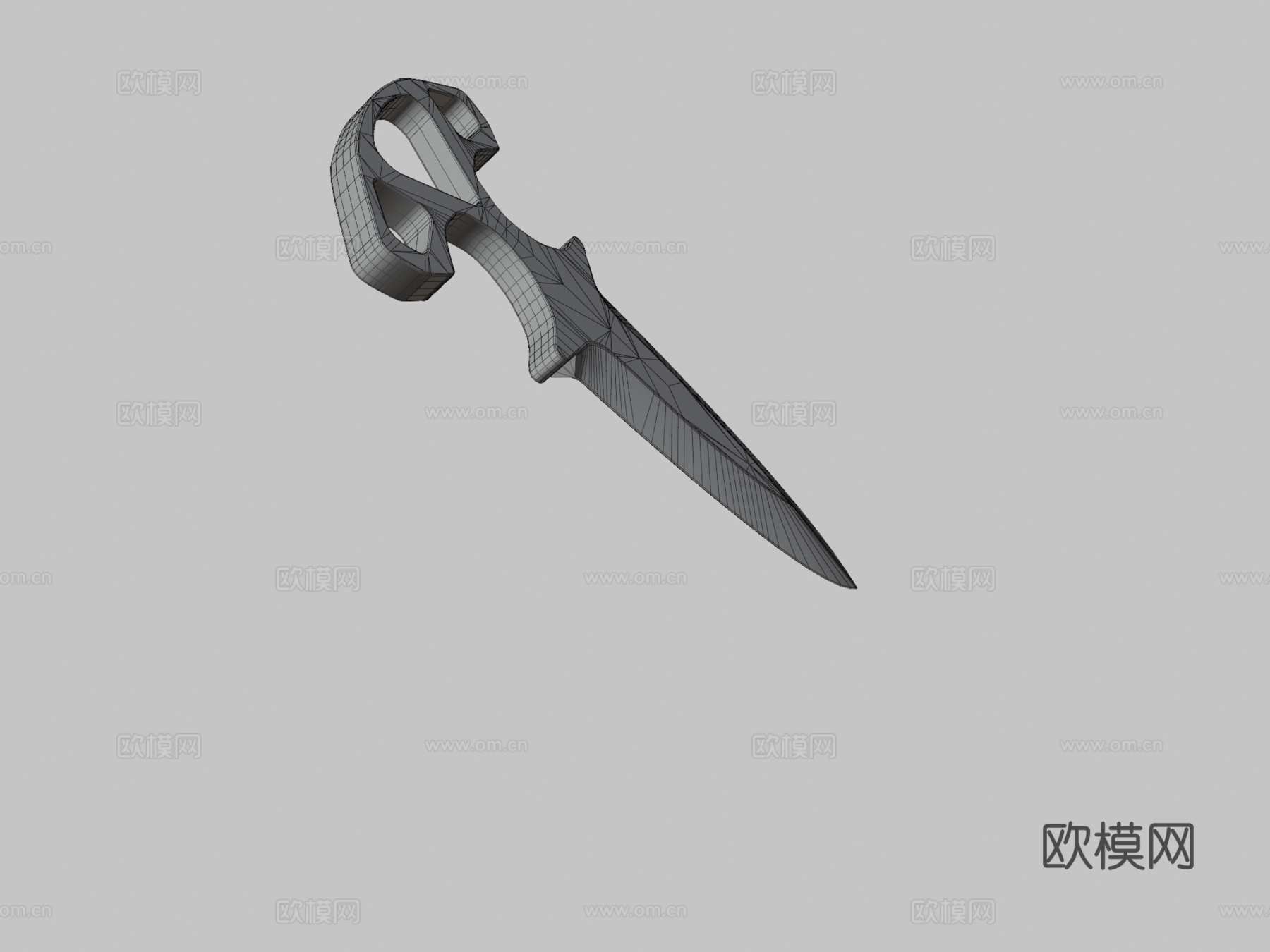 赛博爱推3d模型下载（渲染图3）