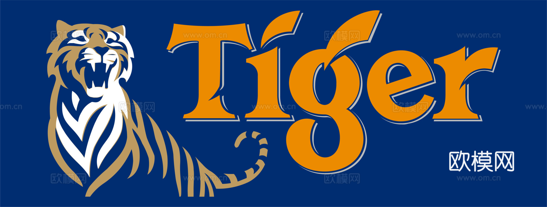 虎牌啤酒4，啤酒品牌logo