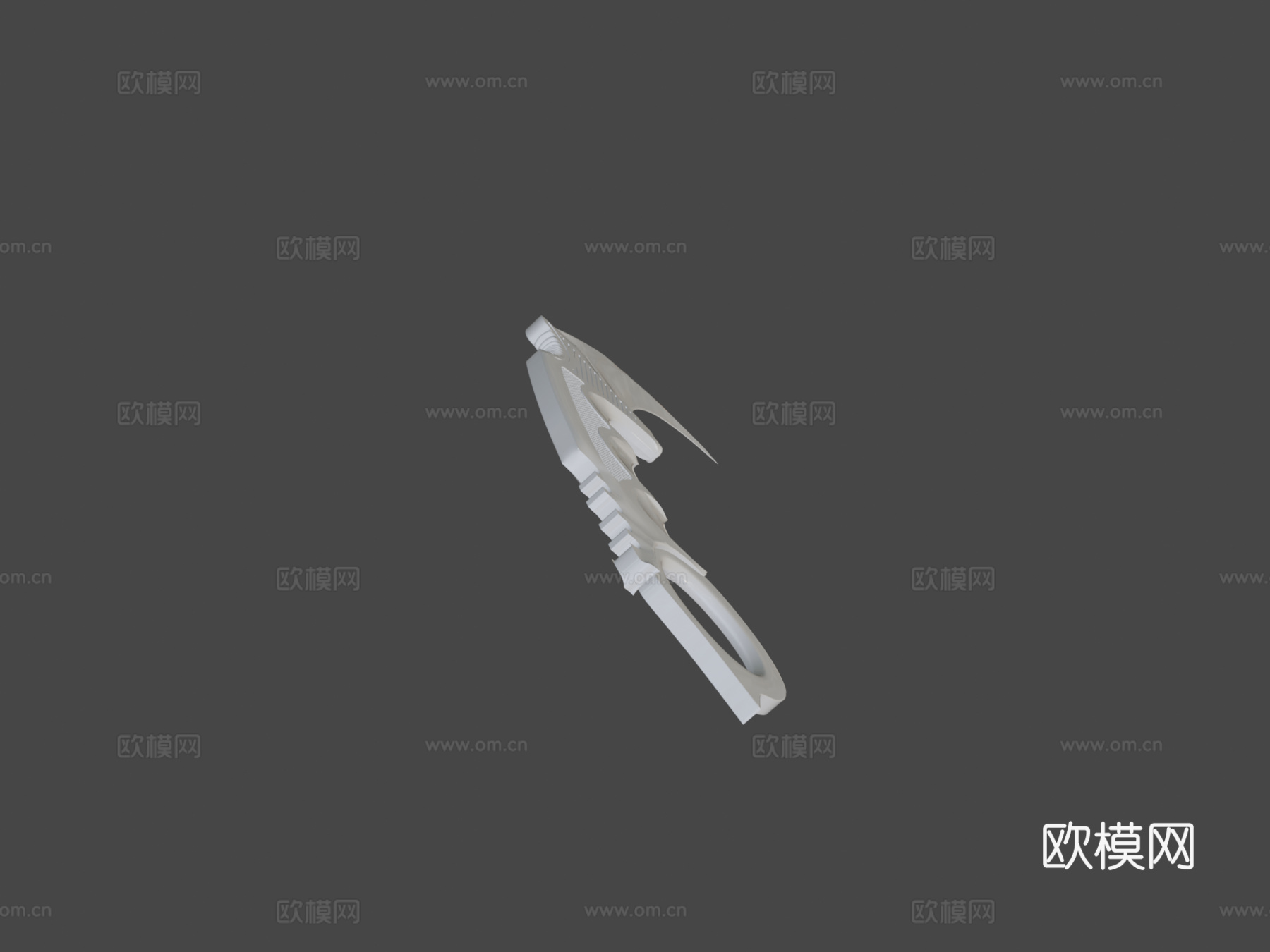爪刀63d模型下载（渲染图8）