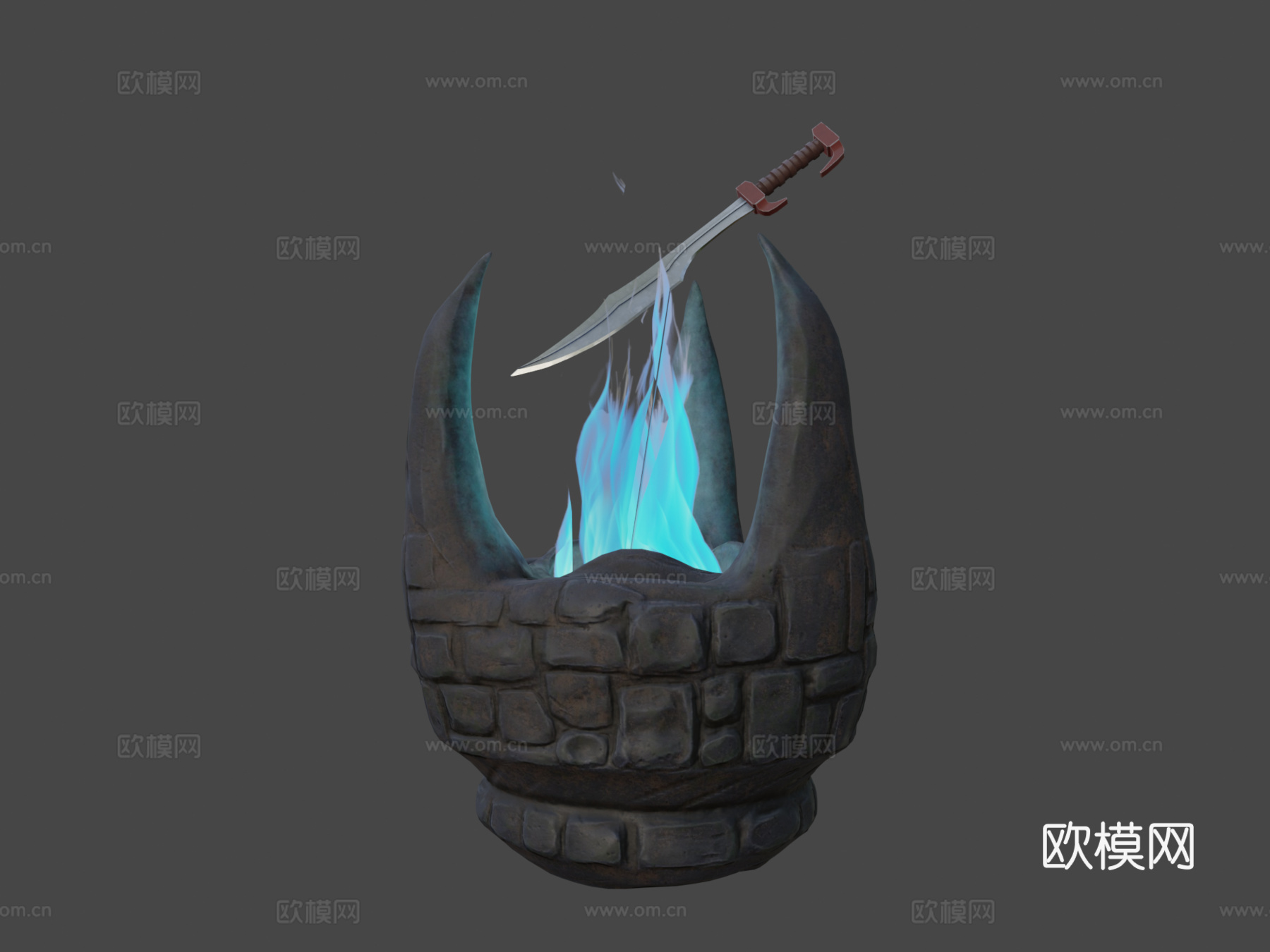 剑塔3d模型下载（渲染图6）