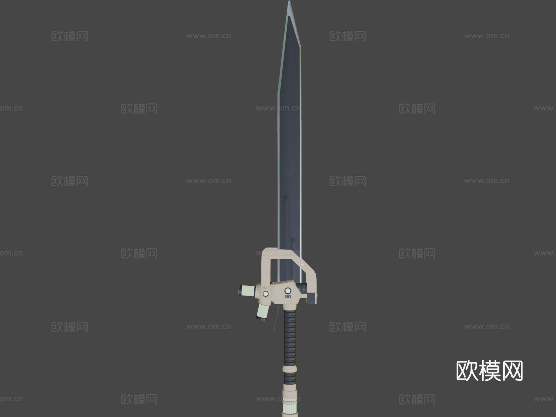 叛军藏身处第一部SC200t等离子刃3d模型下载（渲染图6）