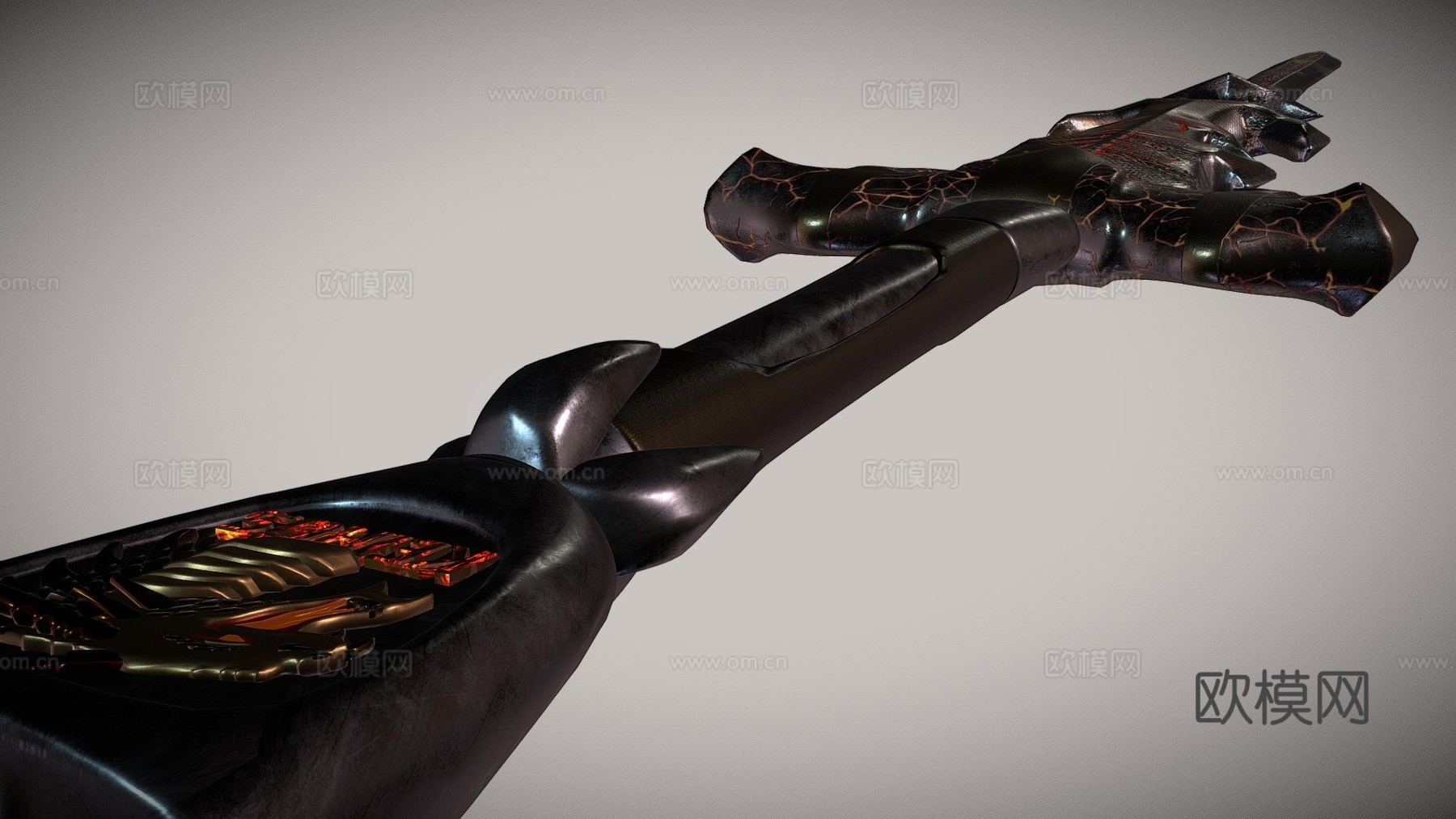 龙之剑3d模型下载（渲染图1）