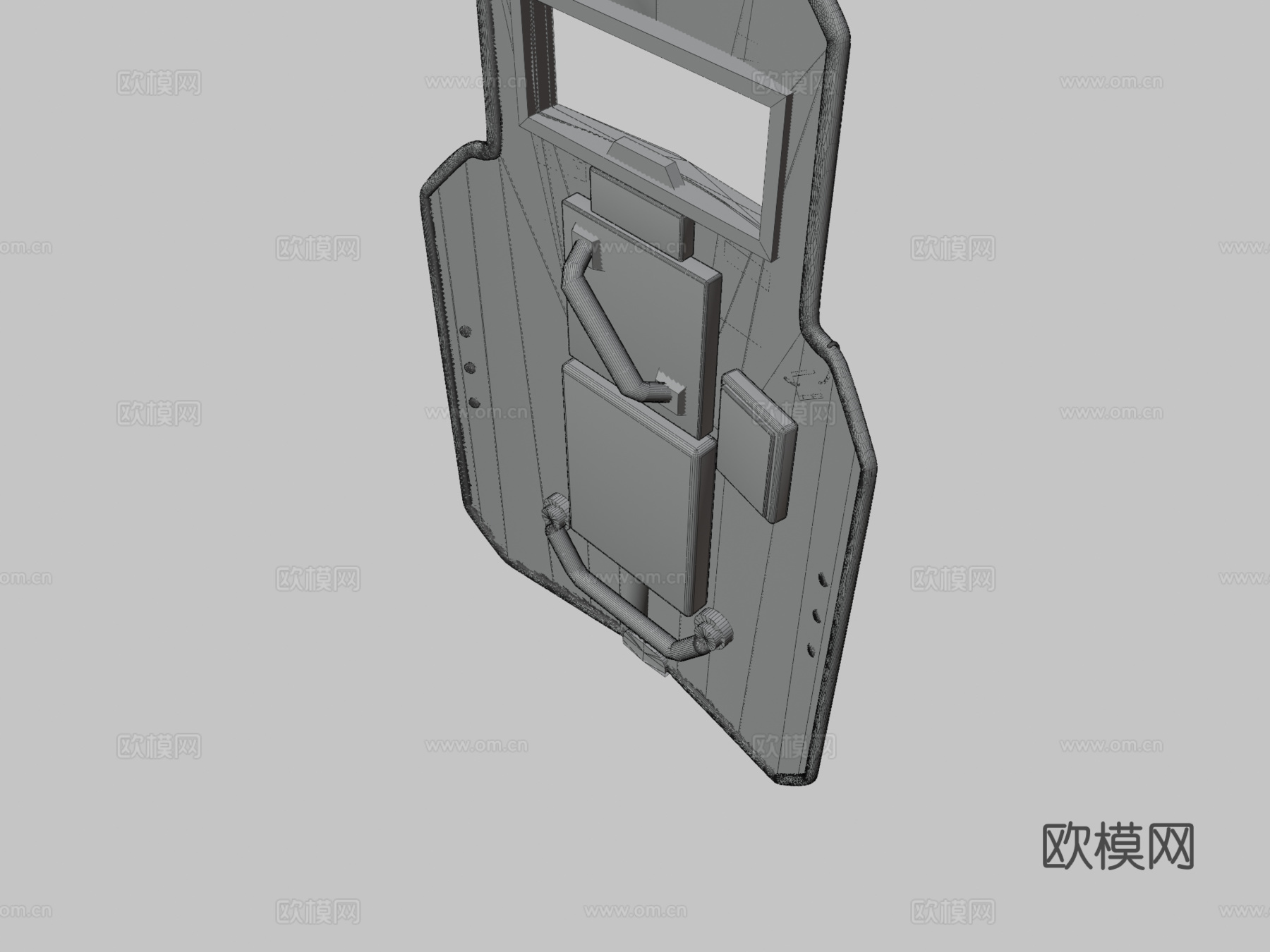 彩虹六号闪盾的盾牌3d模型下载（渲染图3）