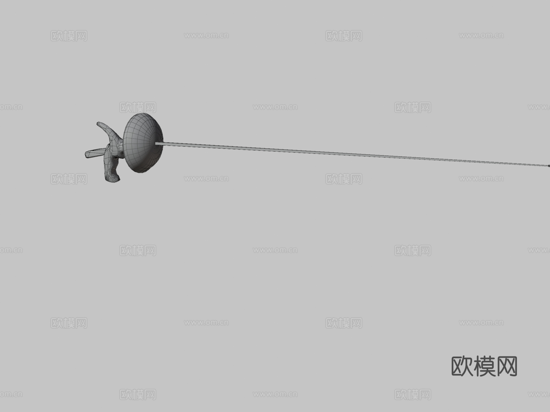 花剑3d模型下载（渲染图3）