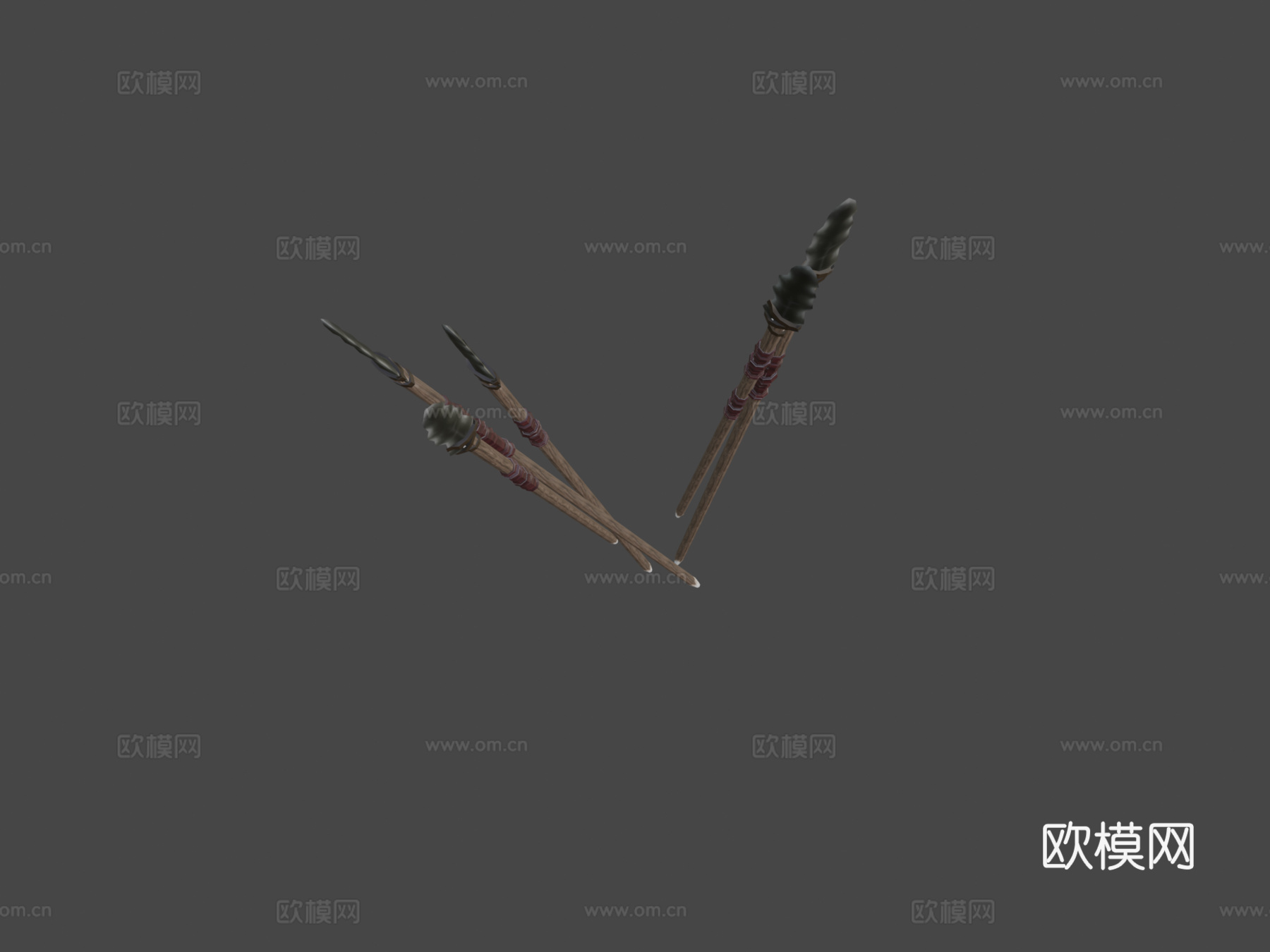 矛23d模型3d模型下载（渲染图8）