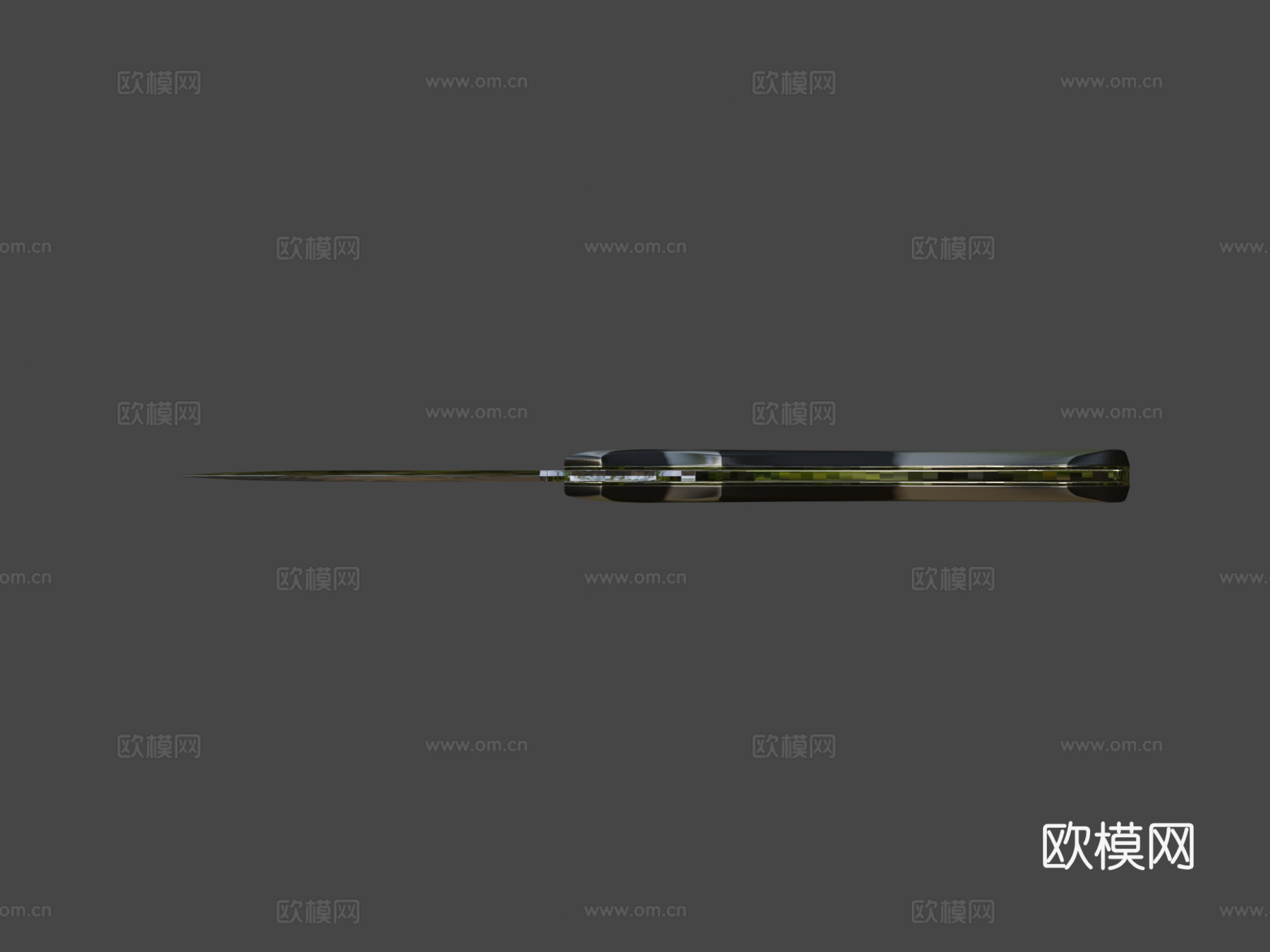 折叠刀3d模型下载（渲染图6）