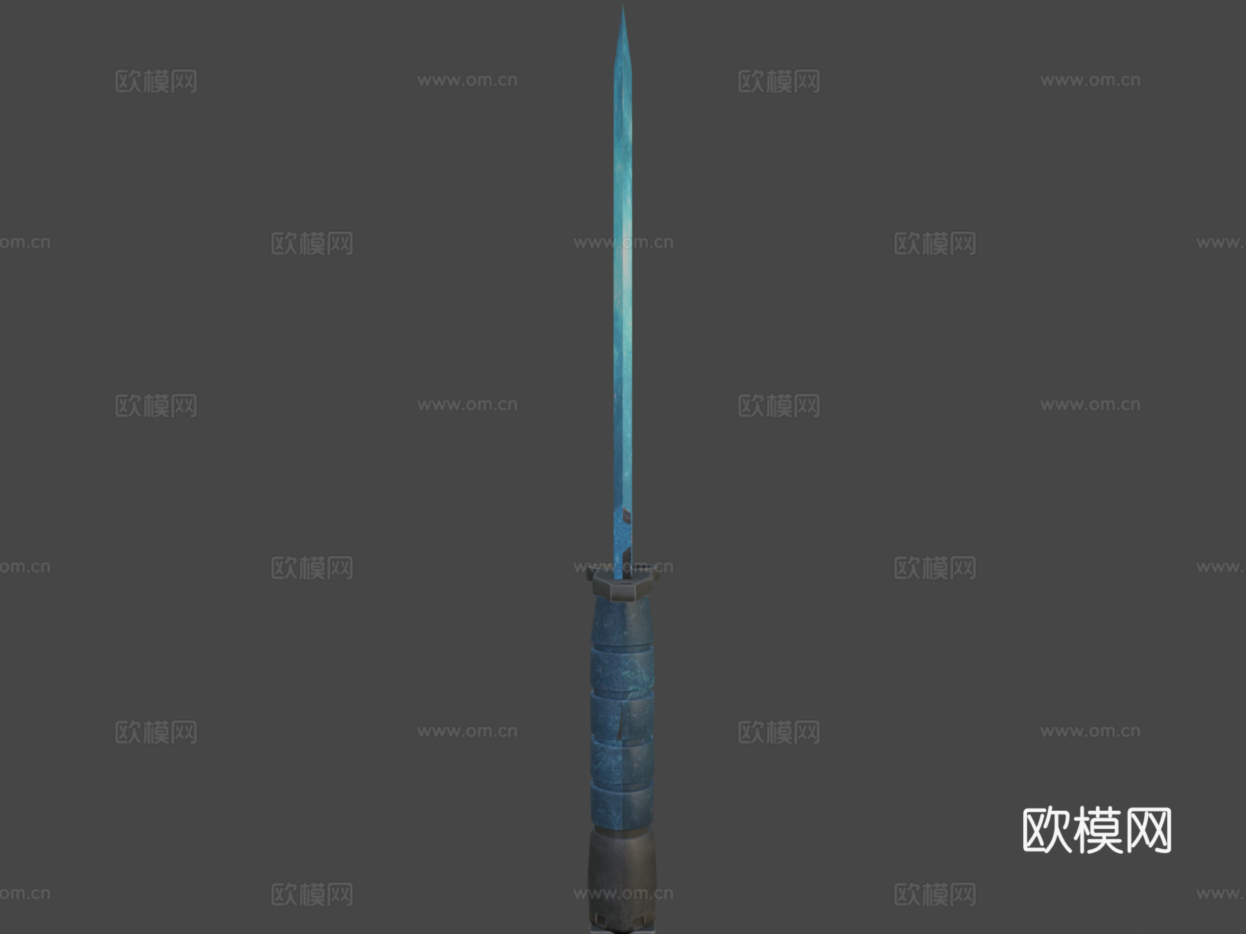 M9刺刀巴拉克西3d模型下载（渲染图7）