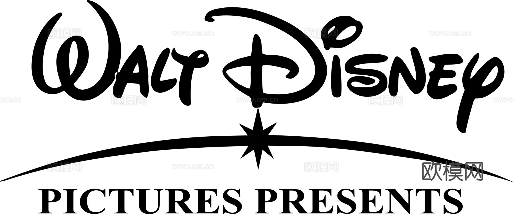 迪斯尼影业2，影视电影logo