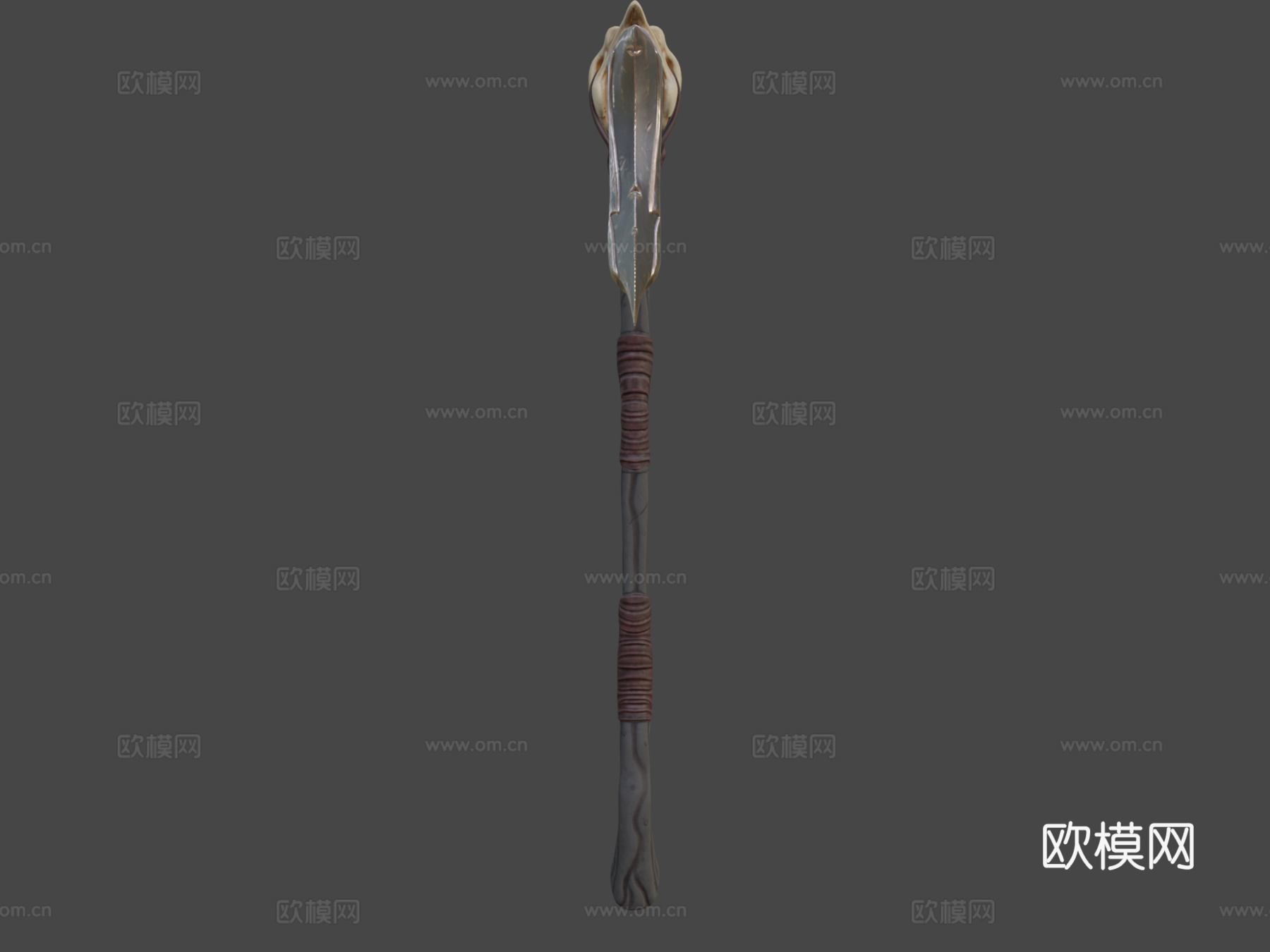 骨斧3d模型下载（渲染图6）