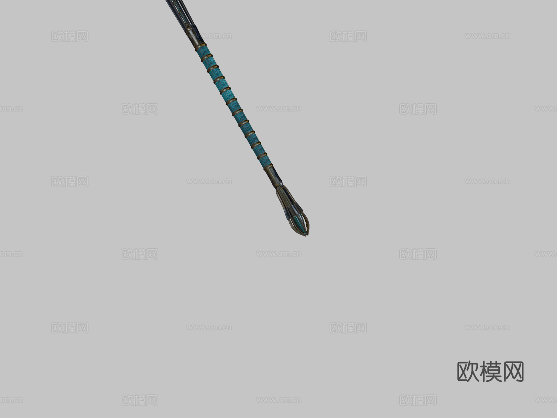 死亡猎手巨斧5级3d模型下载（渲染图2）