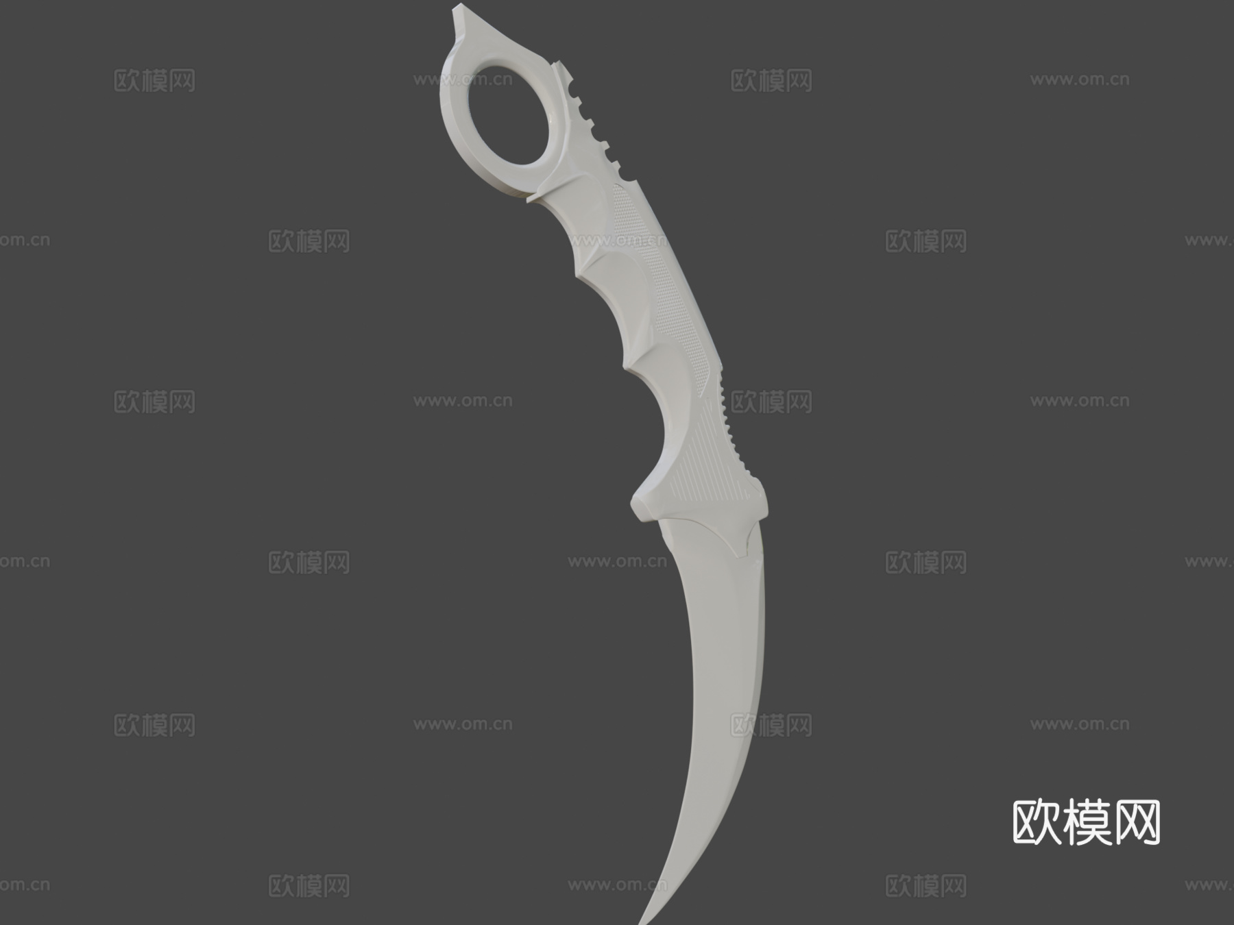 爪刀63d模型下载（渲染图5）