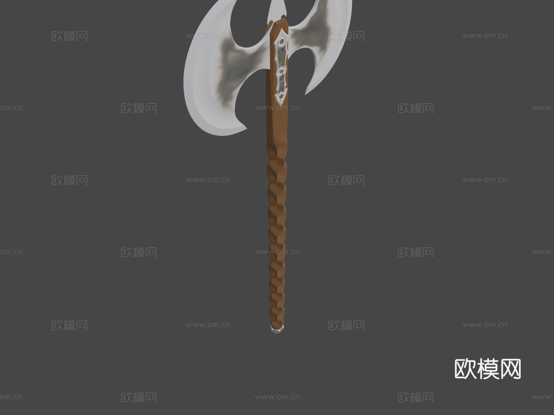 战斧2.03d模型下载（渲染图6）