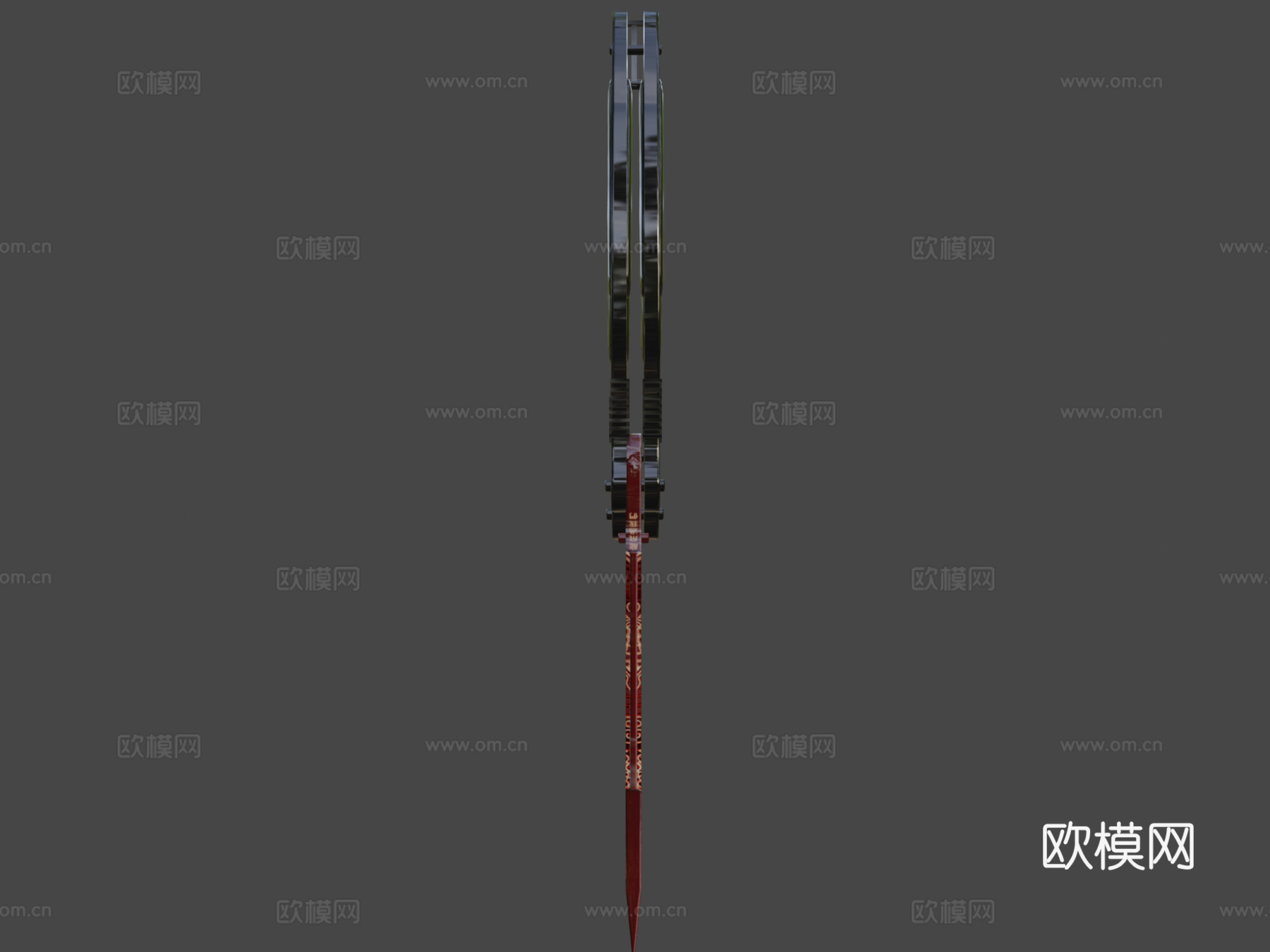 蝴蝶爱豆兔3d模型下载（渲染图5）