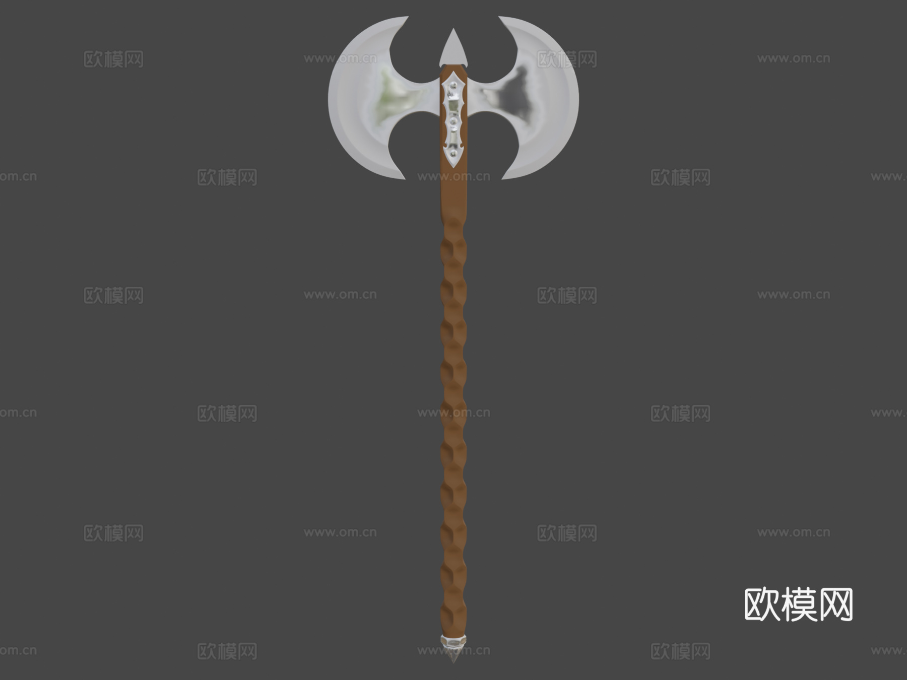 战斧2.03d模型下载（渲染图8）