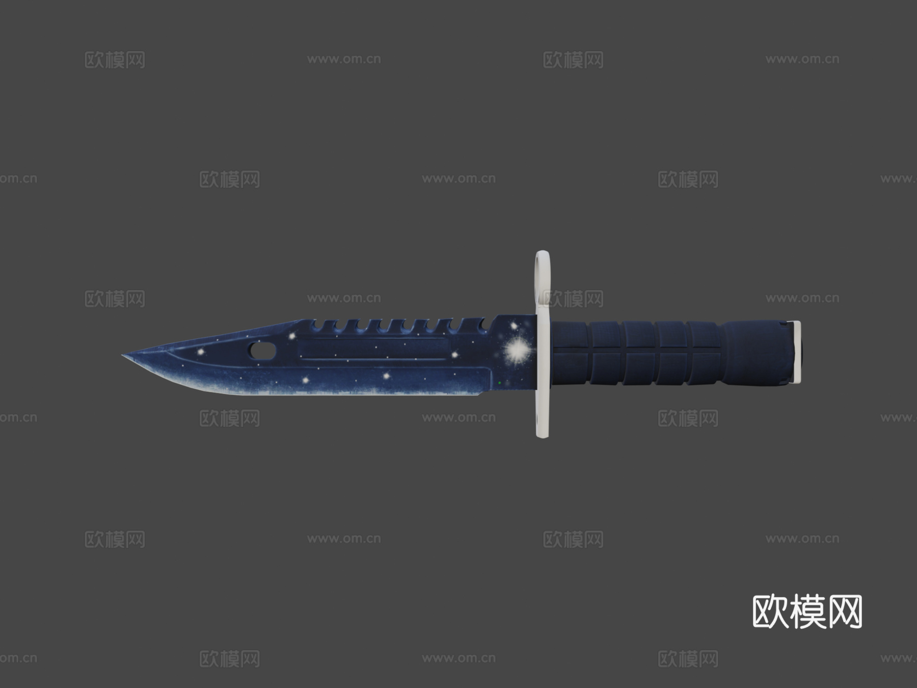 M9刺刀星辰3d模型下载（渲染图8）