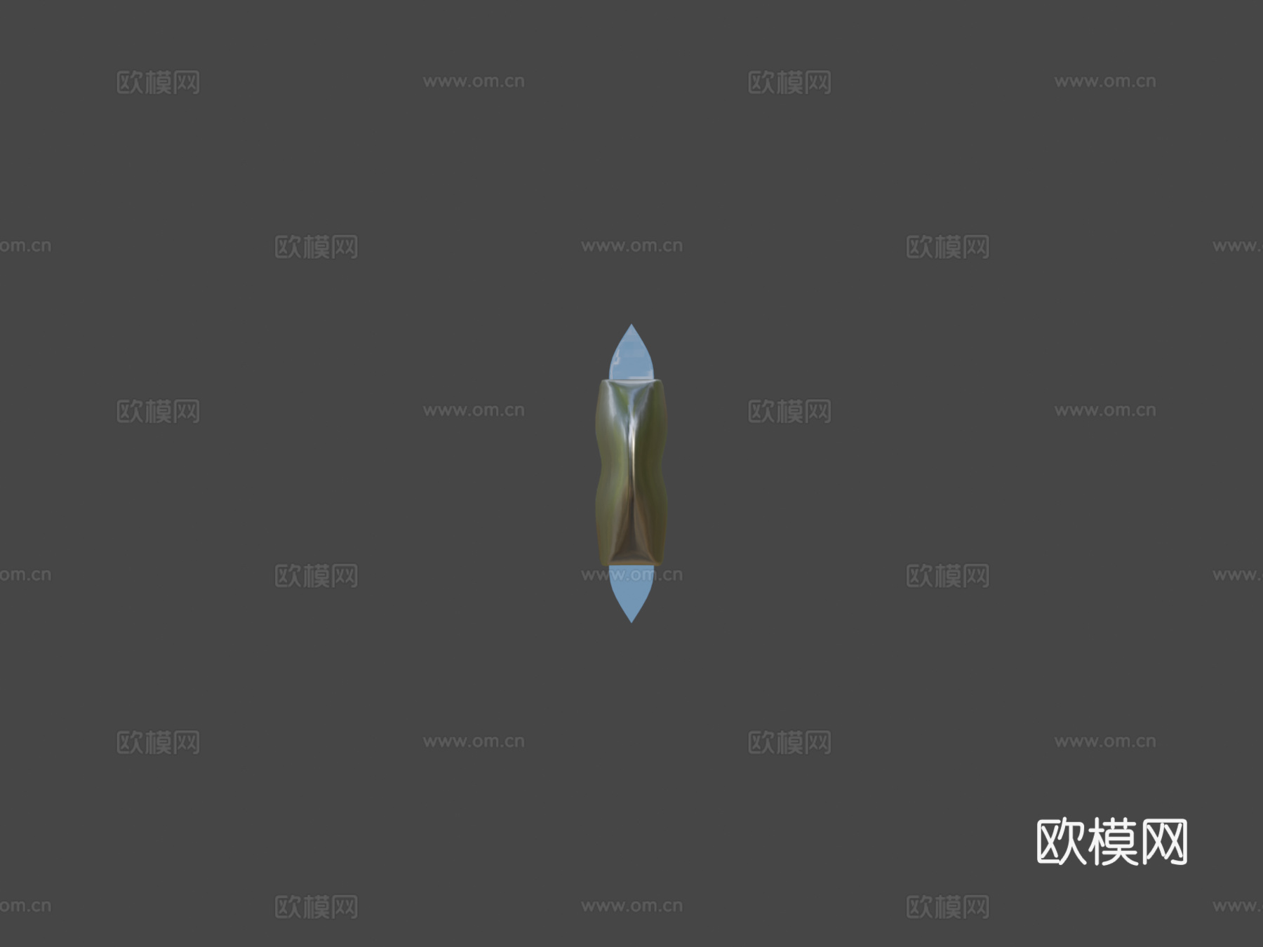 阿兹特克风格战斧3d模型下载（渲染图7）