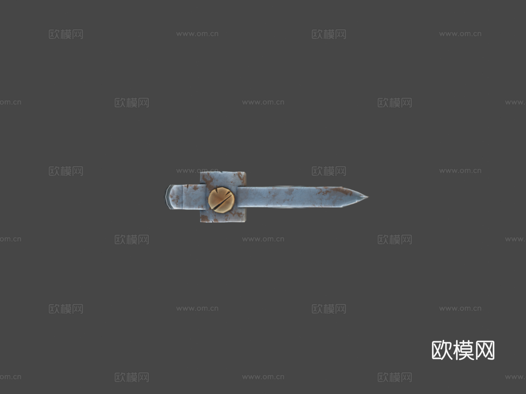 北欧战斧3d模型下载（渲染图7）