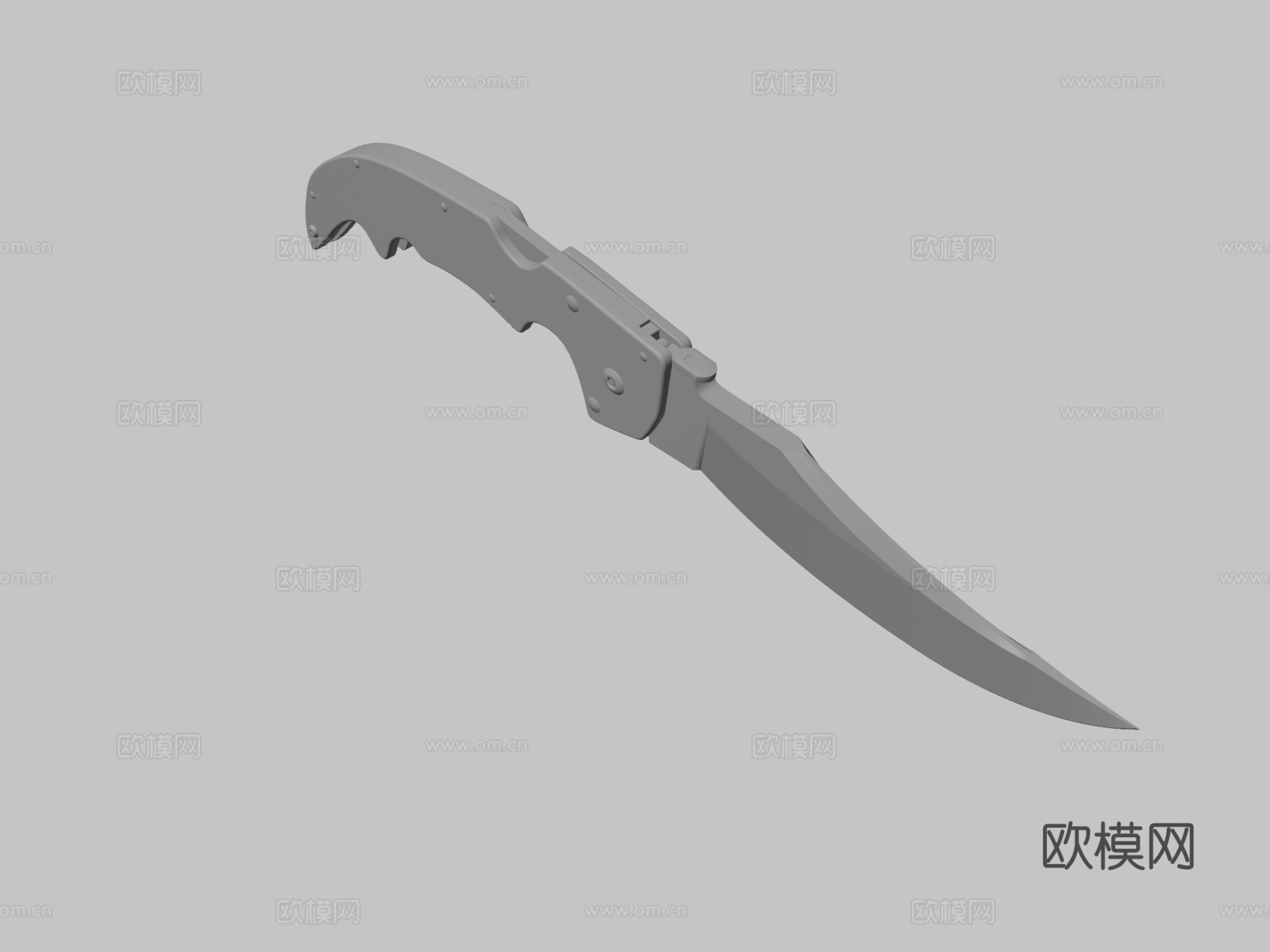 弯刀AIDOTU3d模型下载（渲染图3）