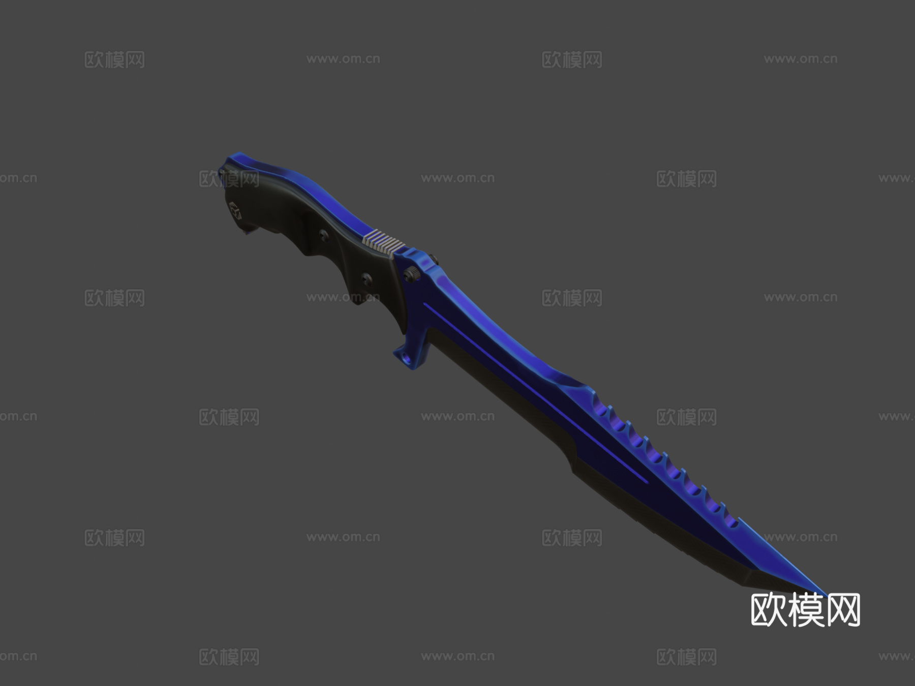 猎人自动3d模型下载（渲染图6）