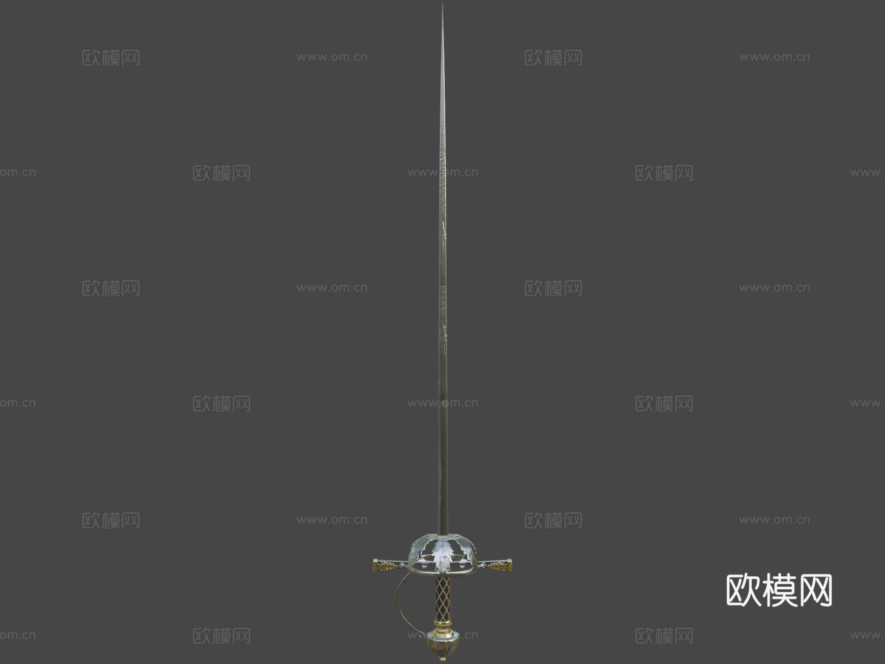 西班牙细剑3d模型下载（渲染图5）
