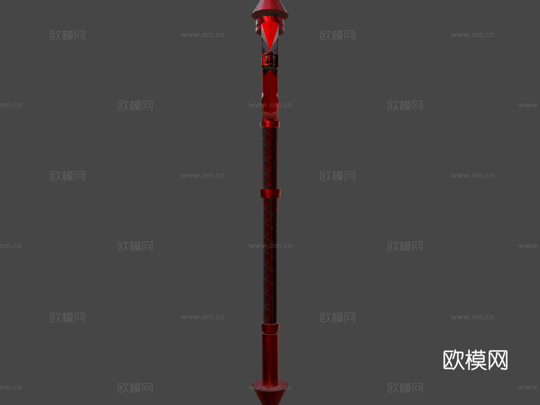 战斧3d模型下载（渲染图8）